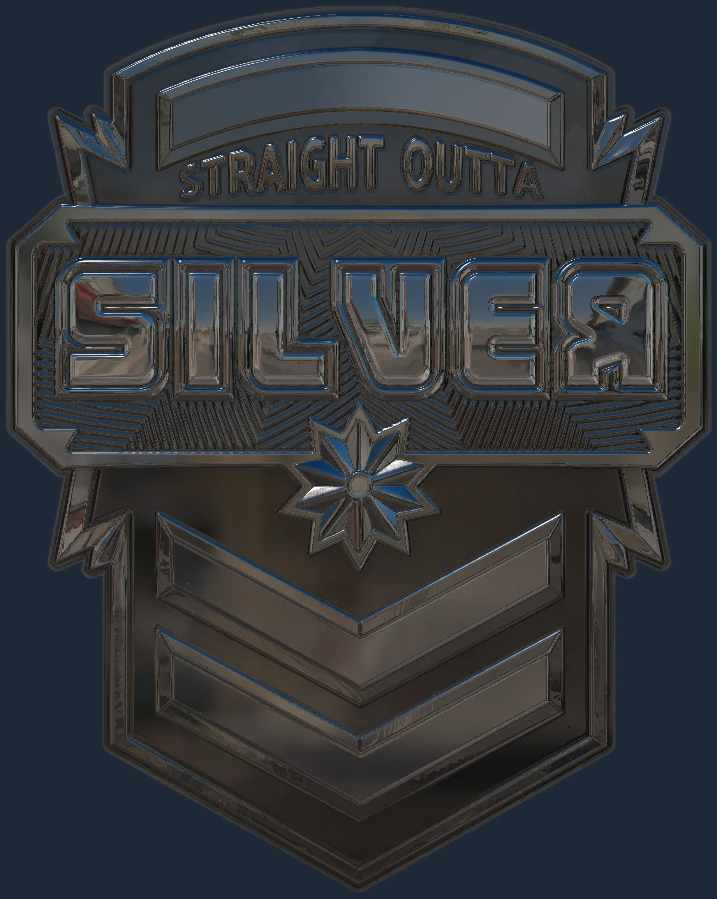 Sticker | Silver (Foil) Image