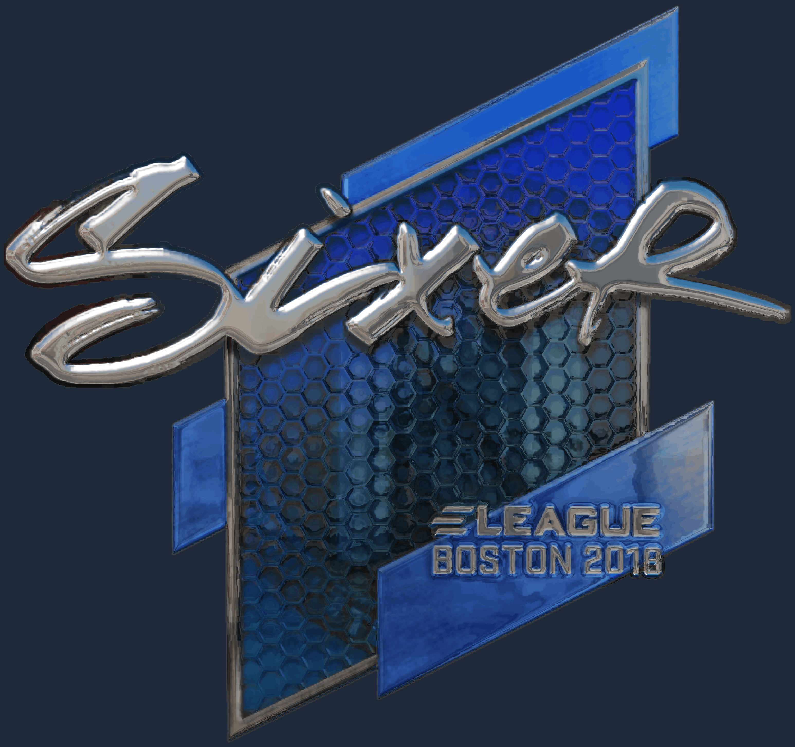 Sticker | SIXER (Foil) | Boston 2018 Image