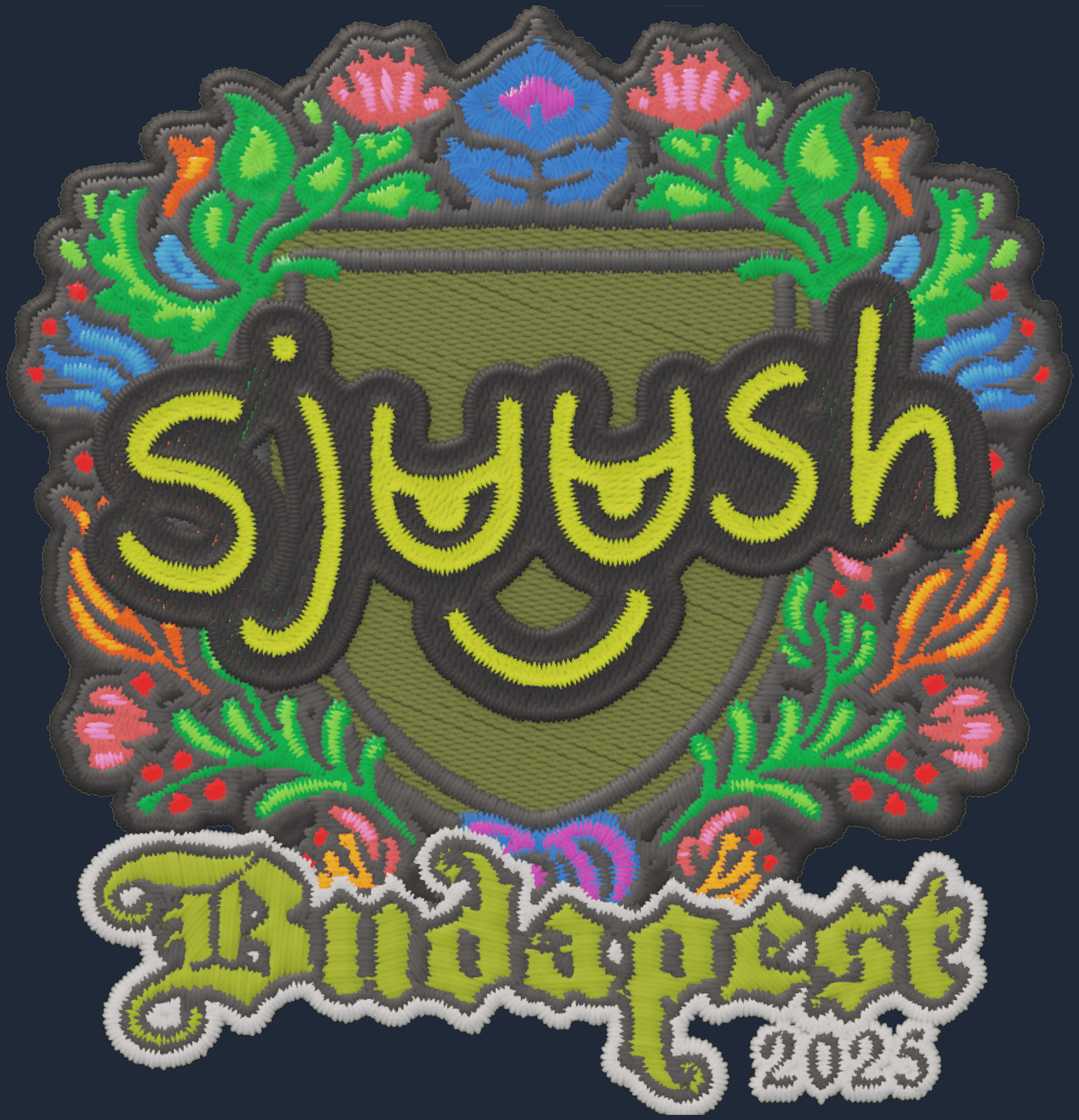 Sticker | sjuush (Embroidered) | Budapest 2025 Image