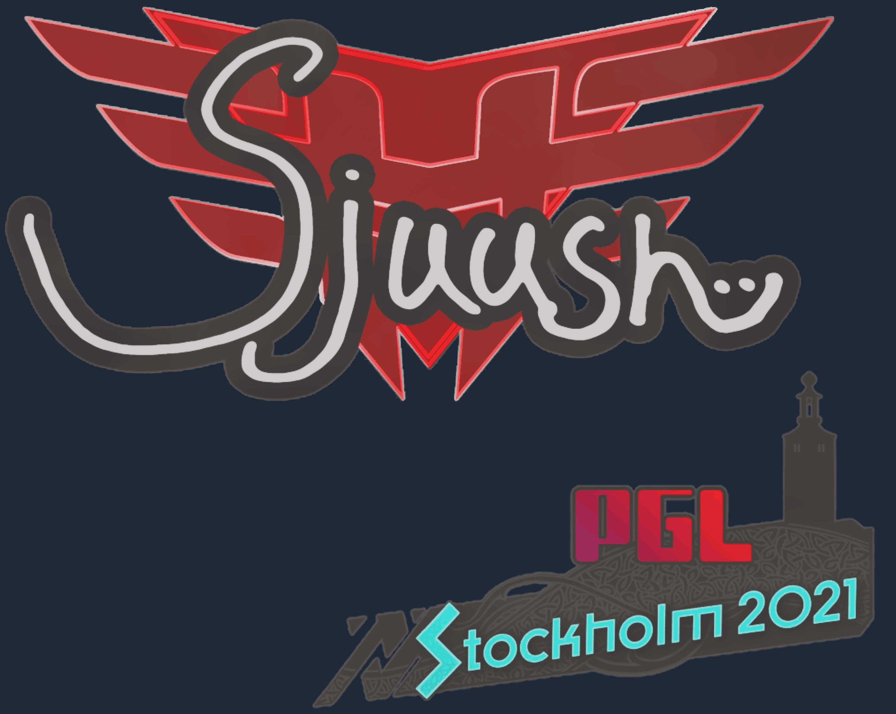 Sticker | sjuush | Stockholm 2021 Image