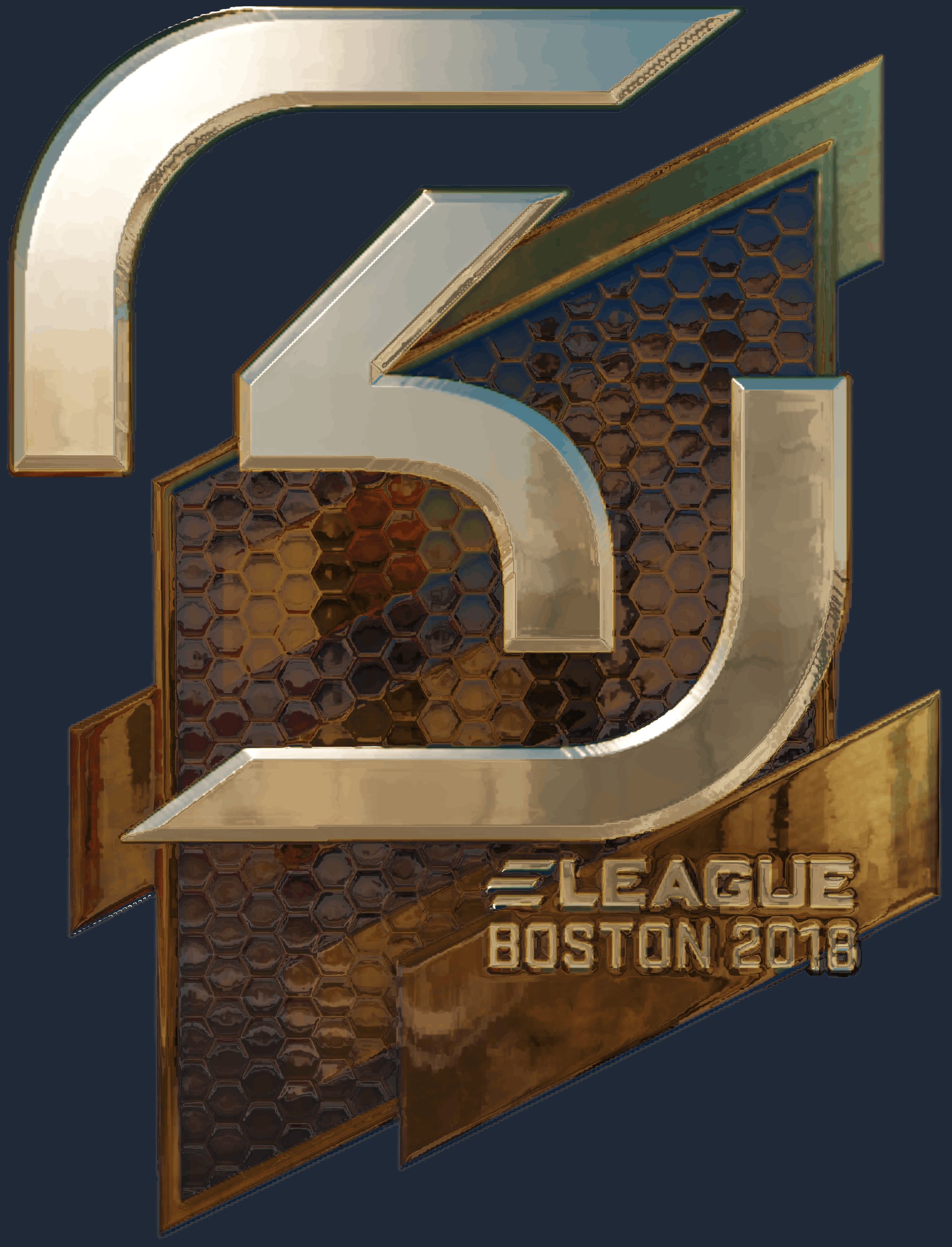 Sticker | SK Gaming (Gold) | Boston 2018 Image