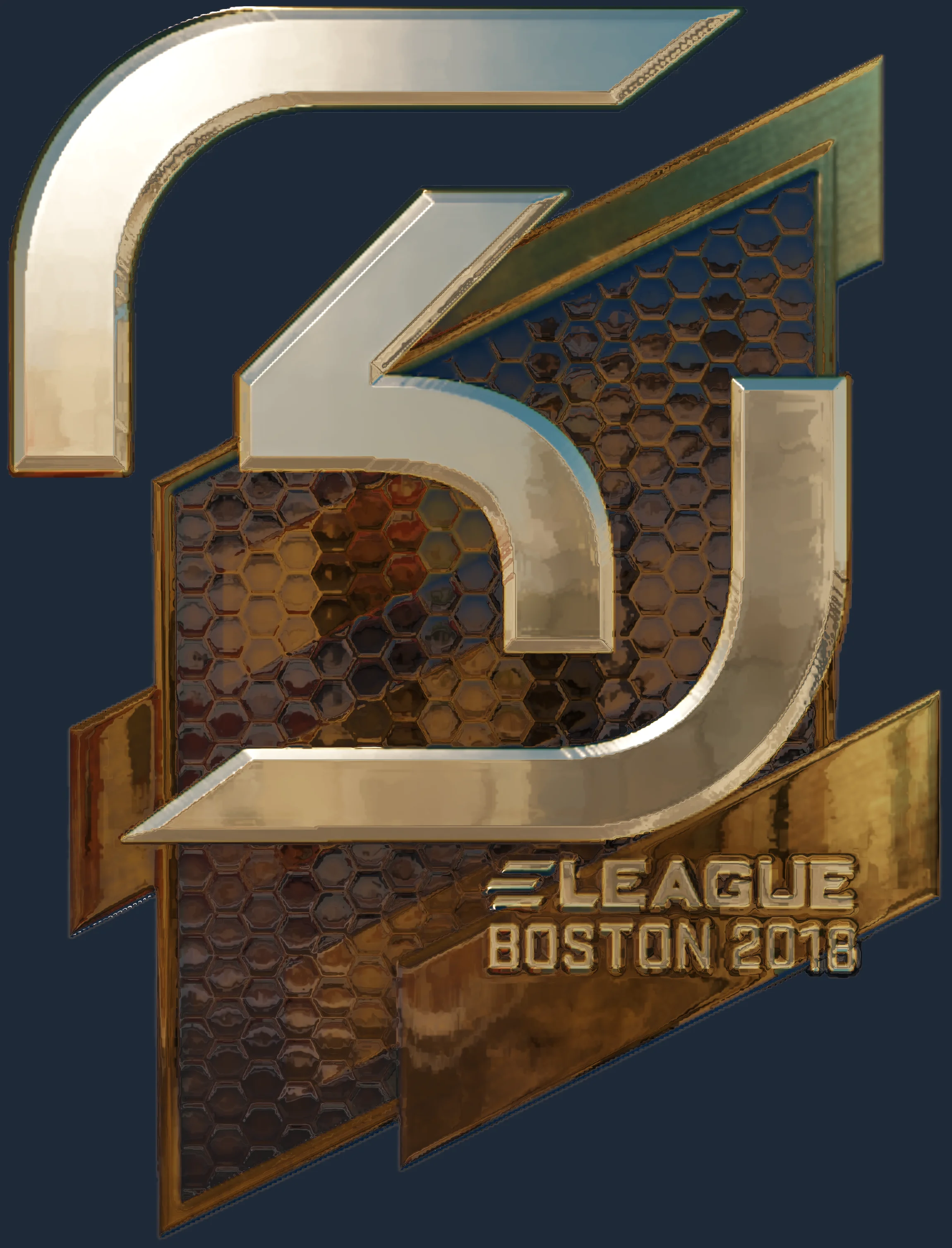 Sticker | SK Gaming (Gold) | Boston 2018 Image