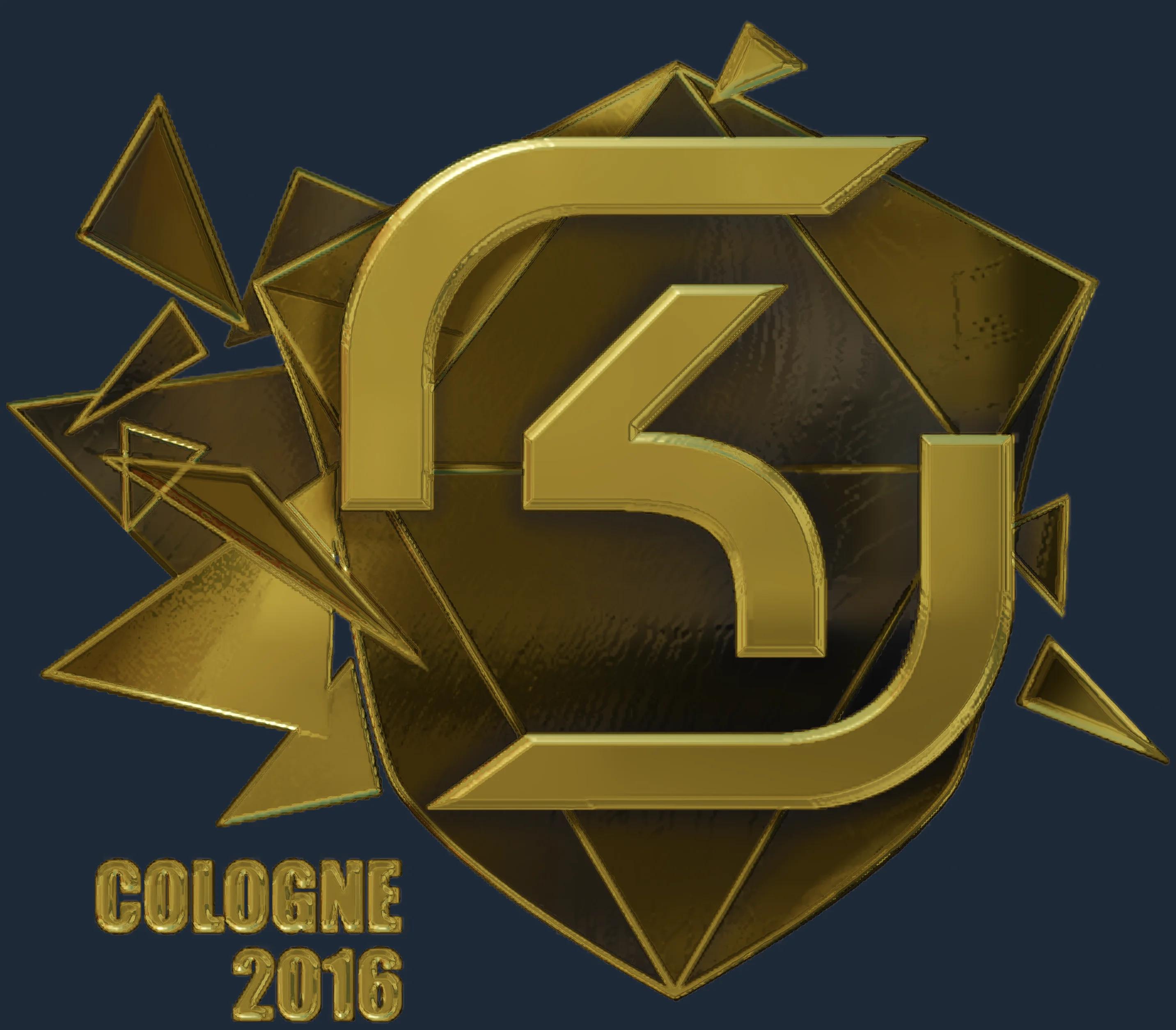 Sticker | SK Gaming (Gold) | Cologne 2016 Image