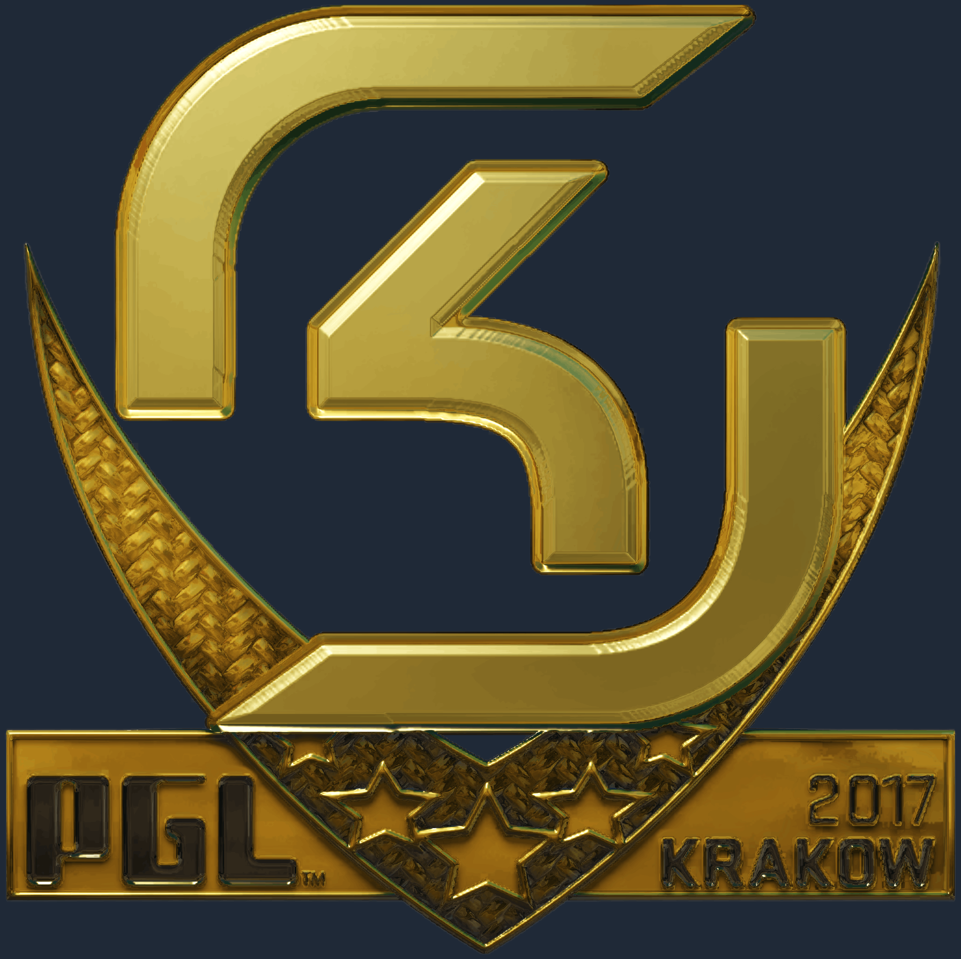 Sticker | SK Gaming (Gold) | Krakow 2017 Image