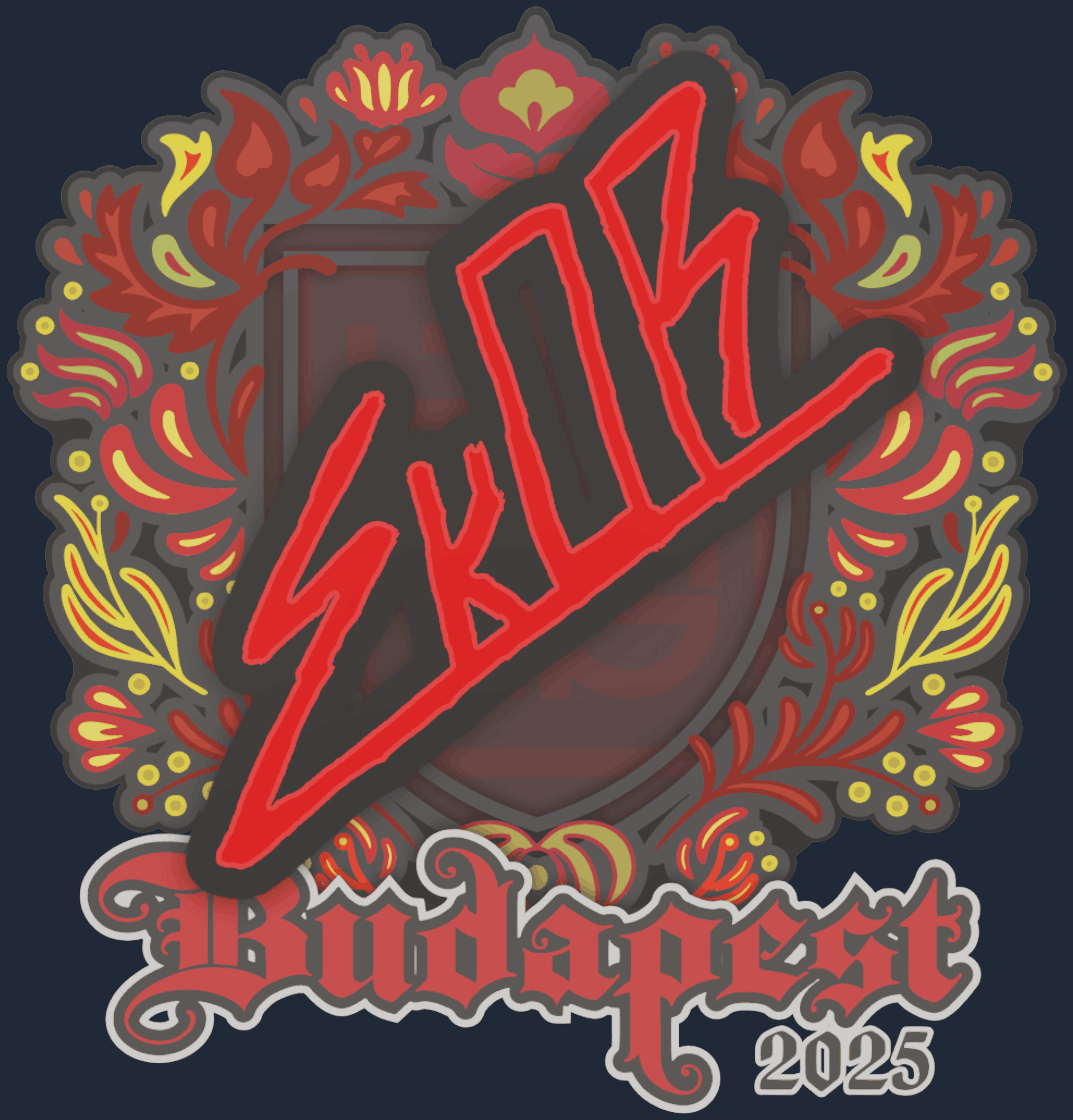 Sticker | sk0R | Budapest 2025 Image