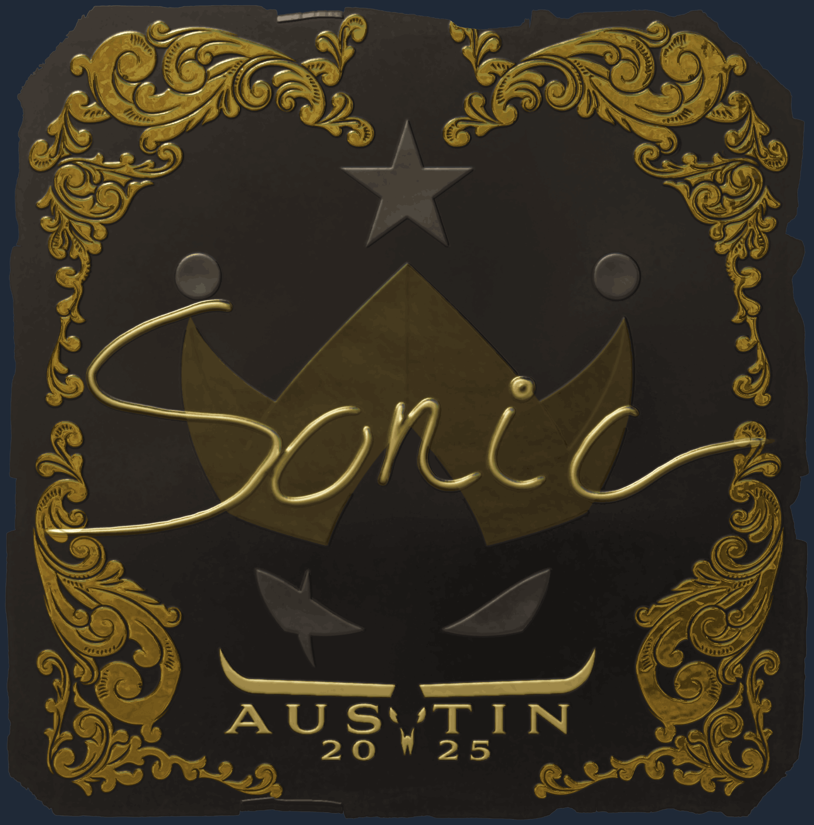 Sticker | Sonic (Gold) | Austin 2025 Image