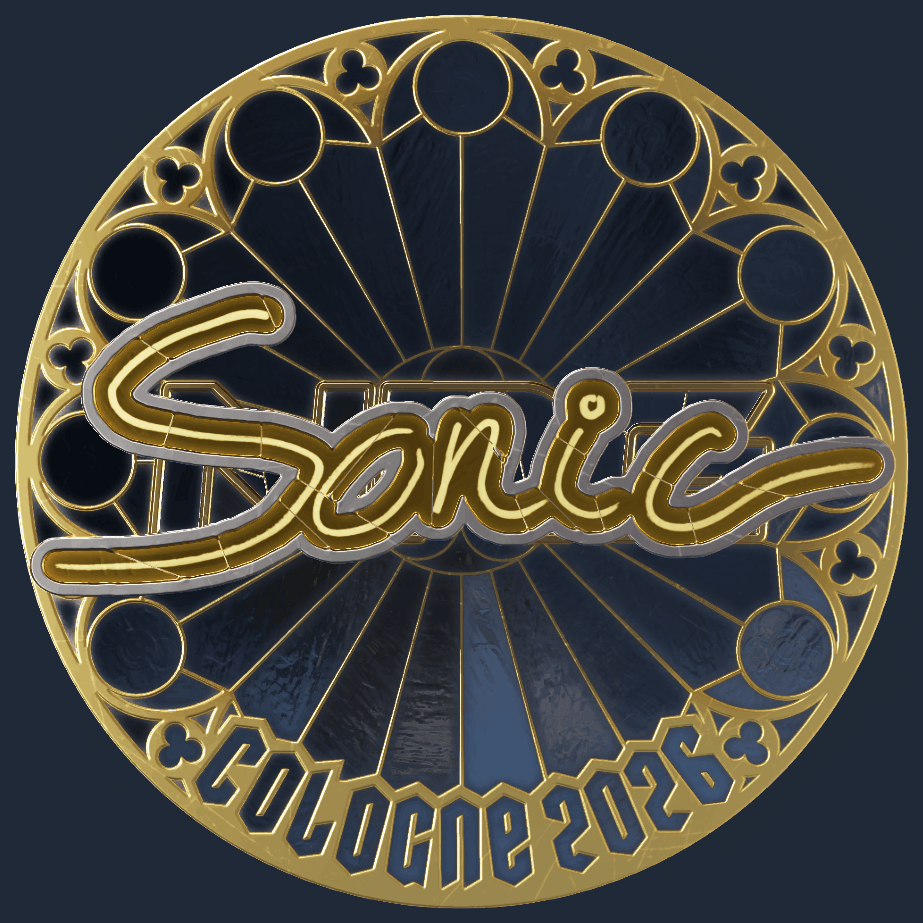 Sticker | Sonic (Gold) | Cologne 2026 Image