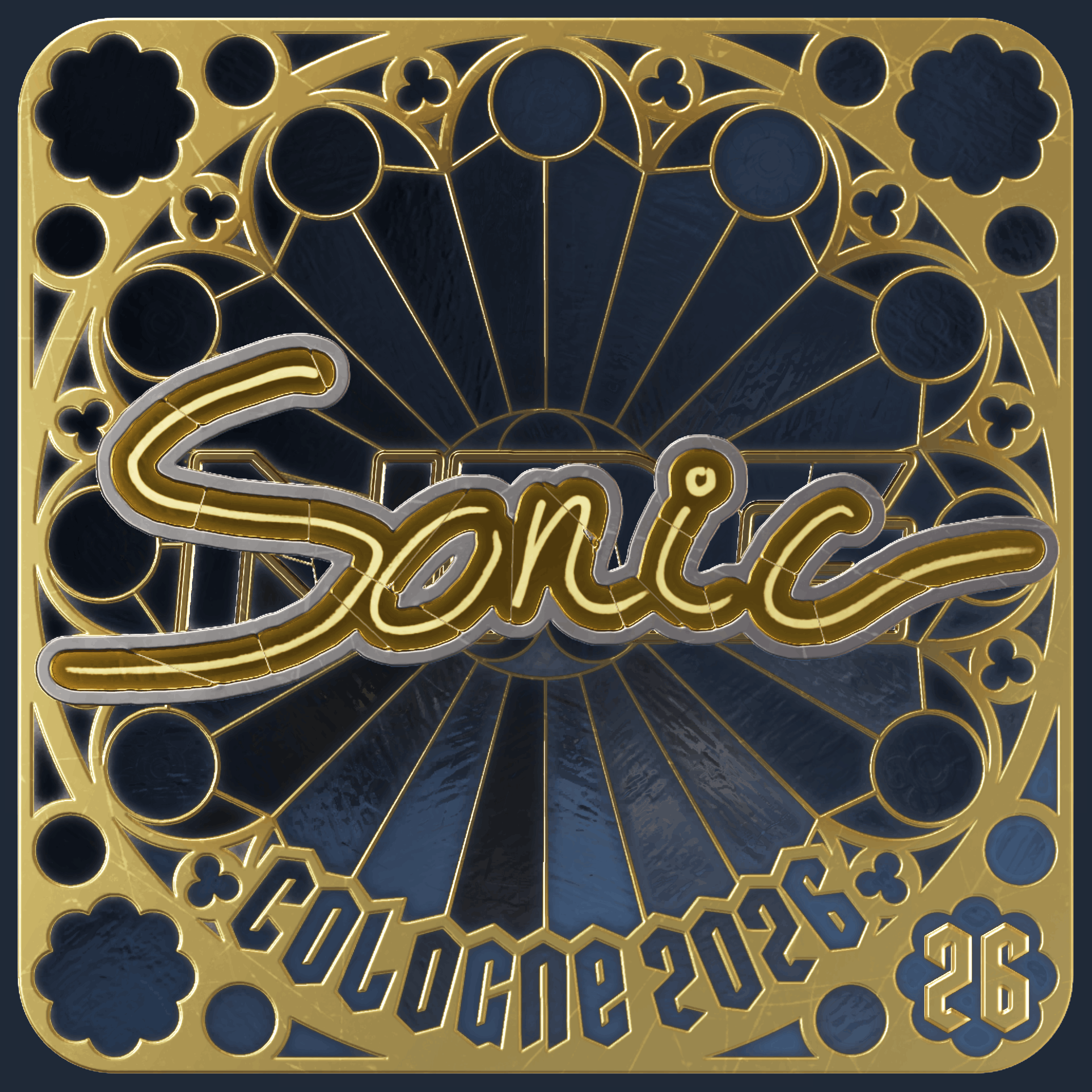Sticker | Sonic (Gold, Ranked) | Cologne 2026 Image