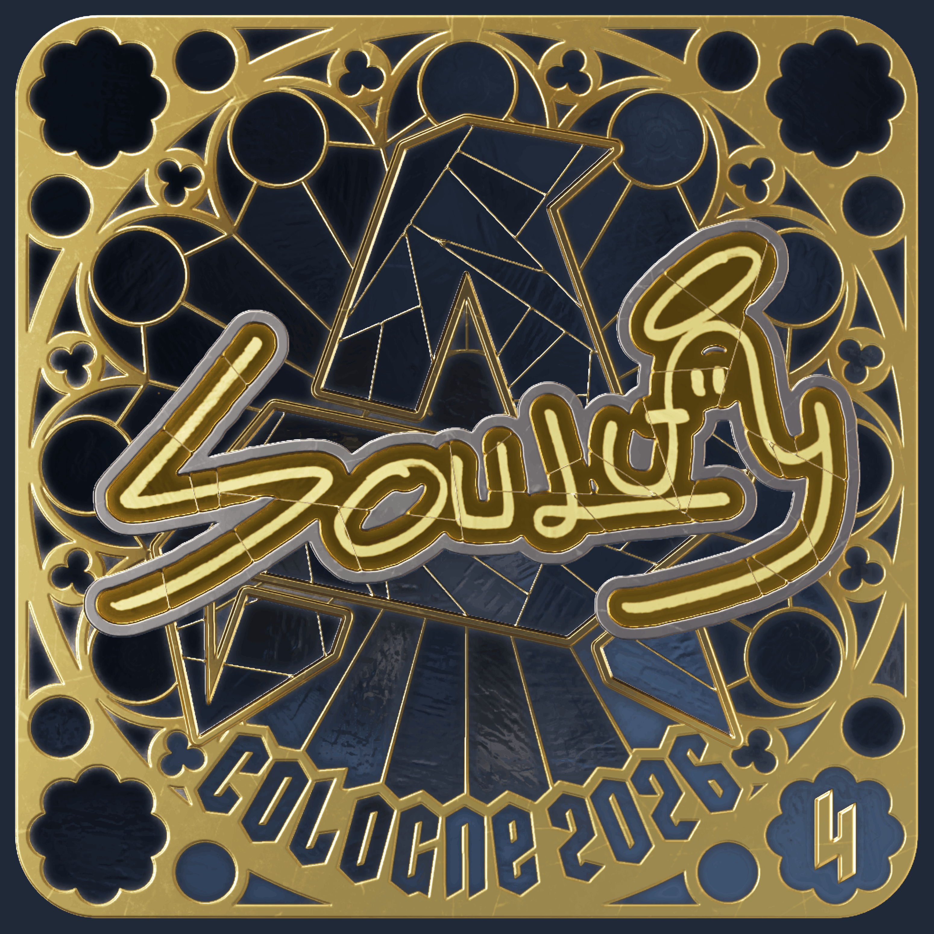 Sticker | soulfly (Gold, Ranked) | Cologne 2026 Image