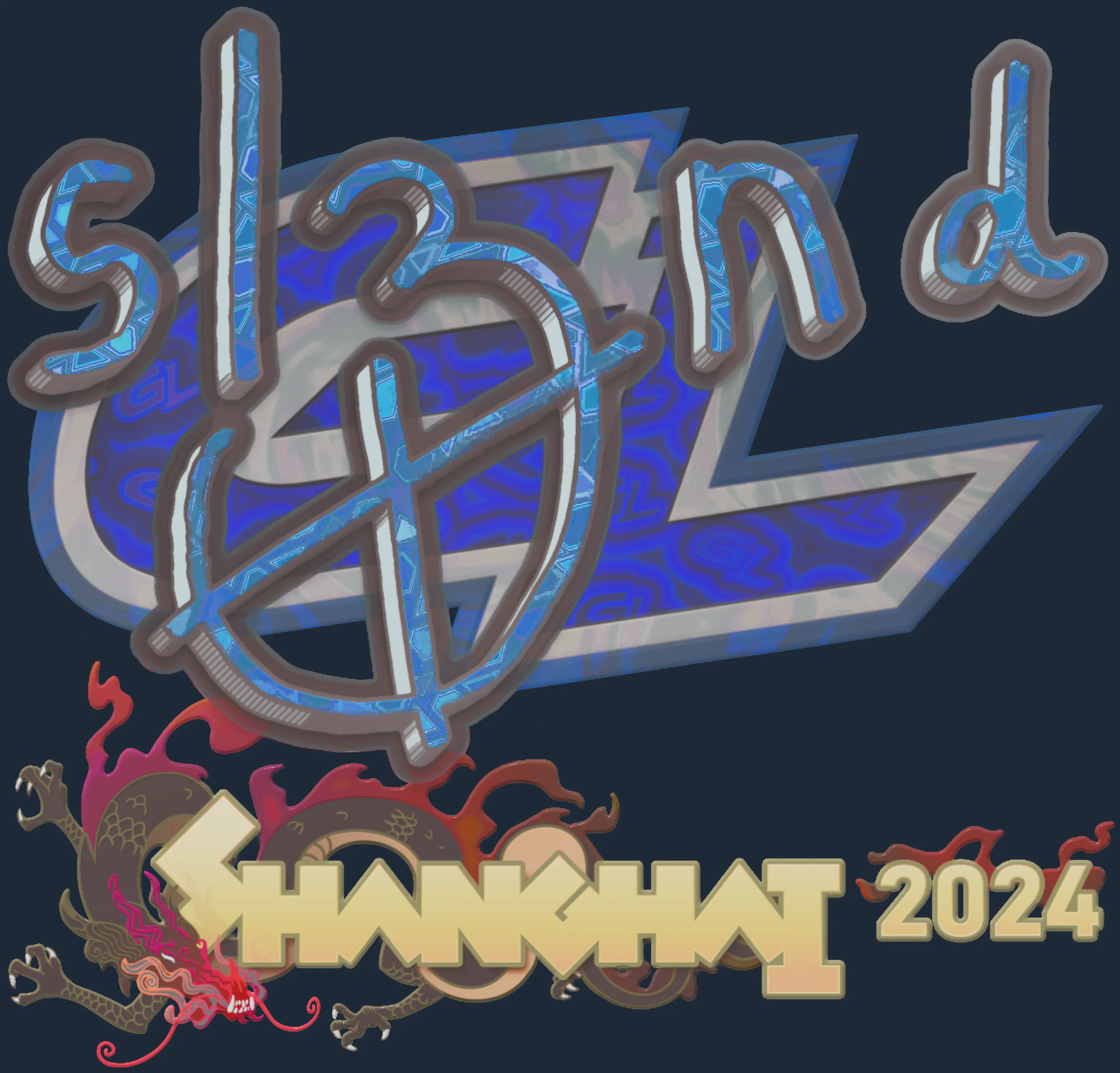 Sticker | sl3nd (Holo) | Shanghai 2024 Image