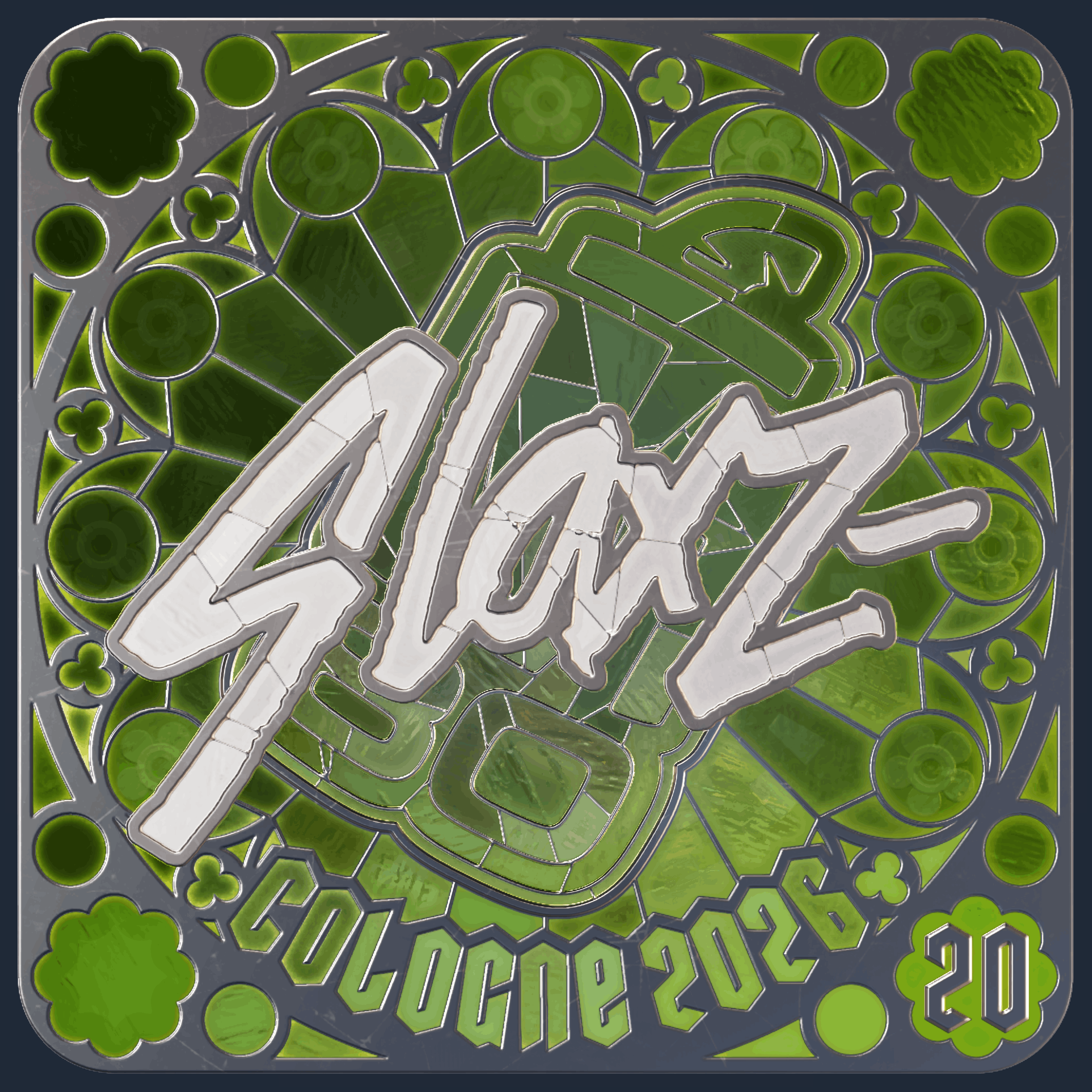 Sticker | slaxz- (Foil, Ranked) | Cologne 2026 Image