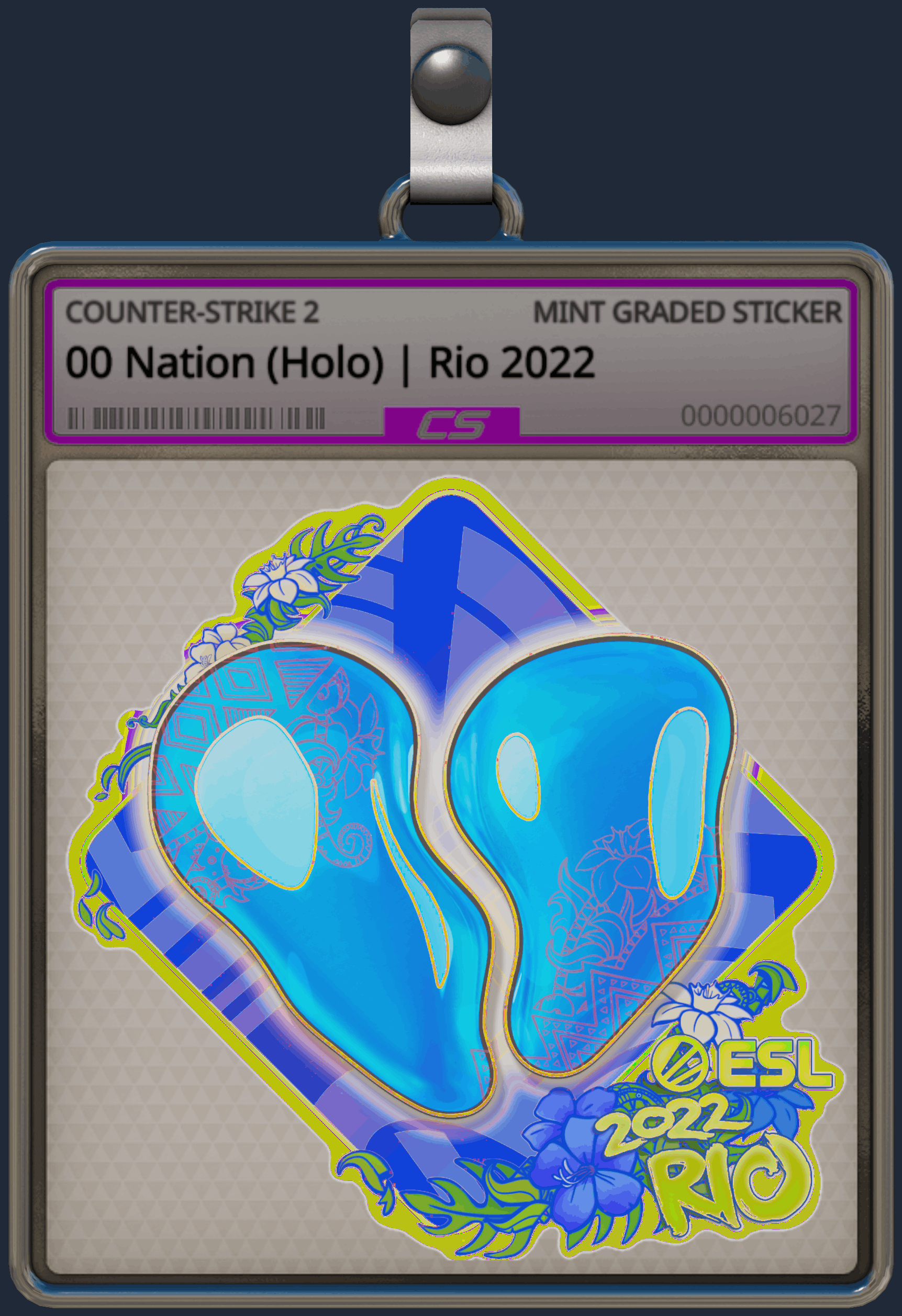 Sticker | 00 Nation (Holo) | Rio 2022 Image