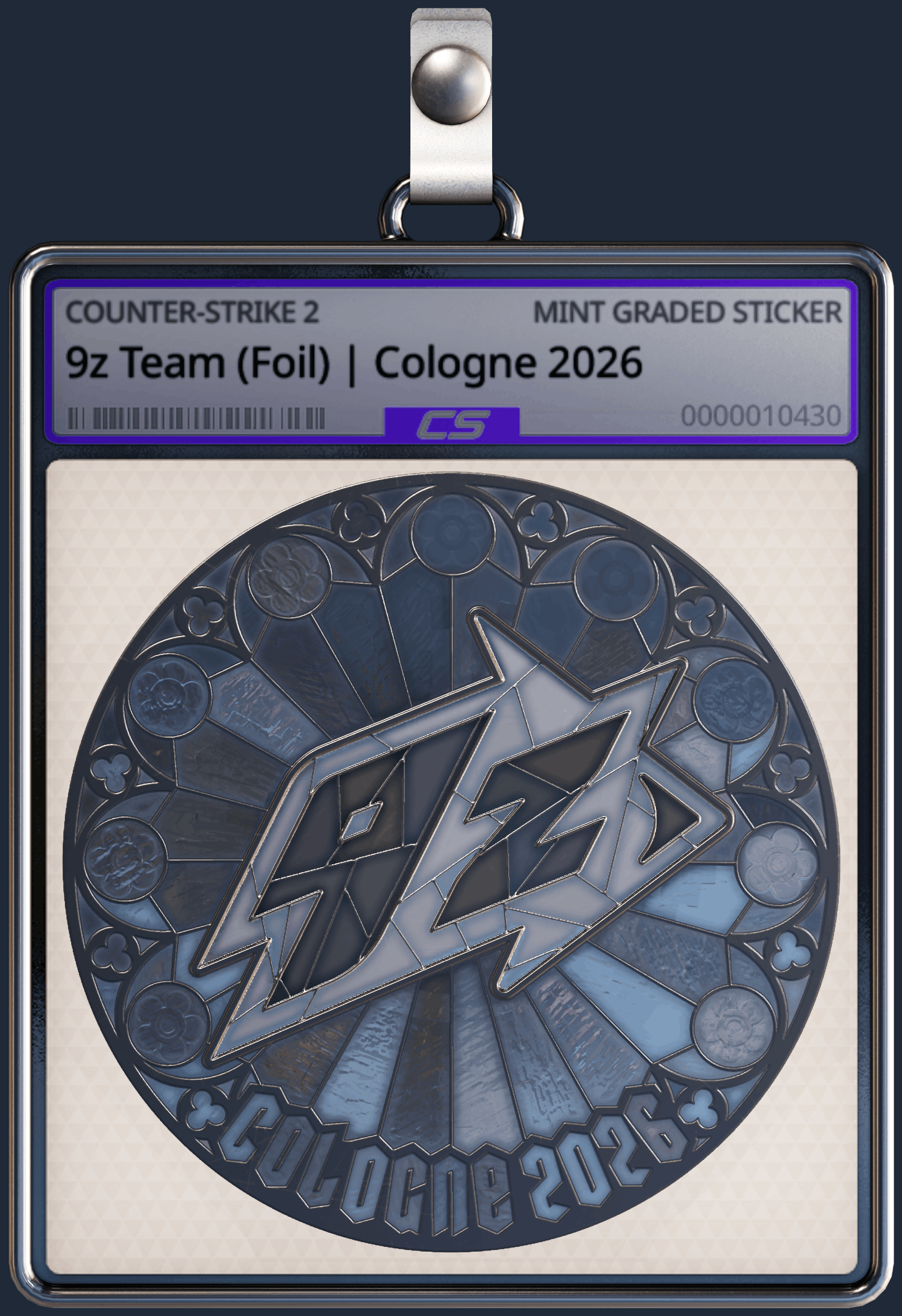 Sticker | 9z Team (Foil) | Cologne 2026 Image