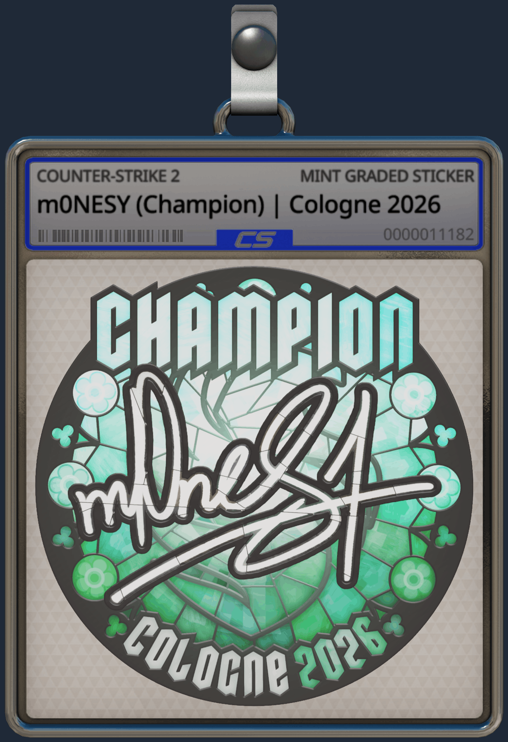 Sticker | m0NESY (Champion) | Cologne 2026 Image