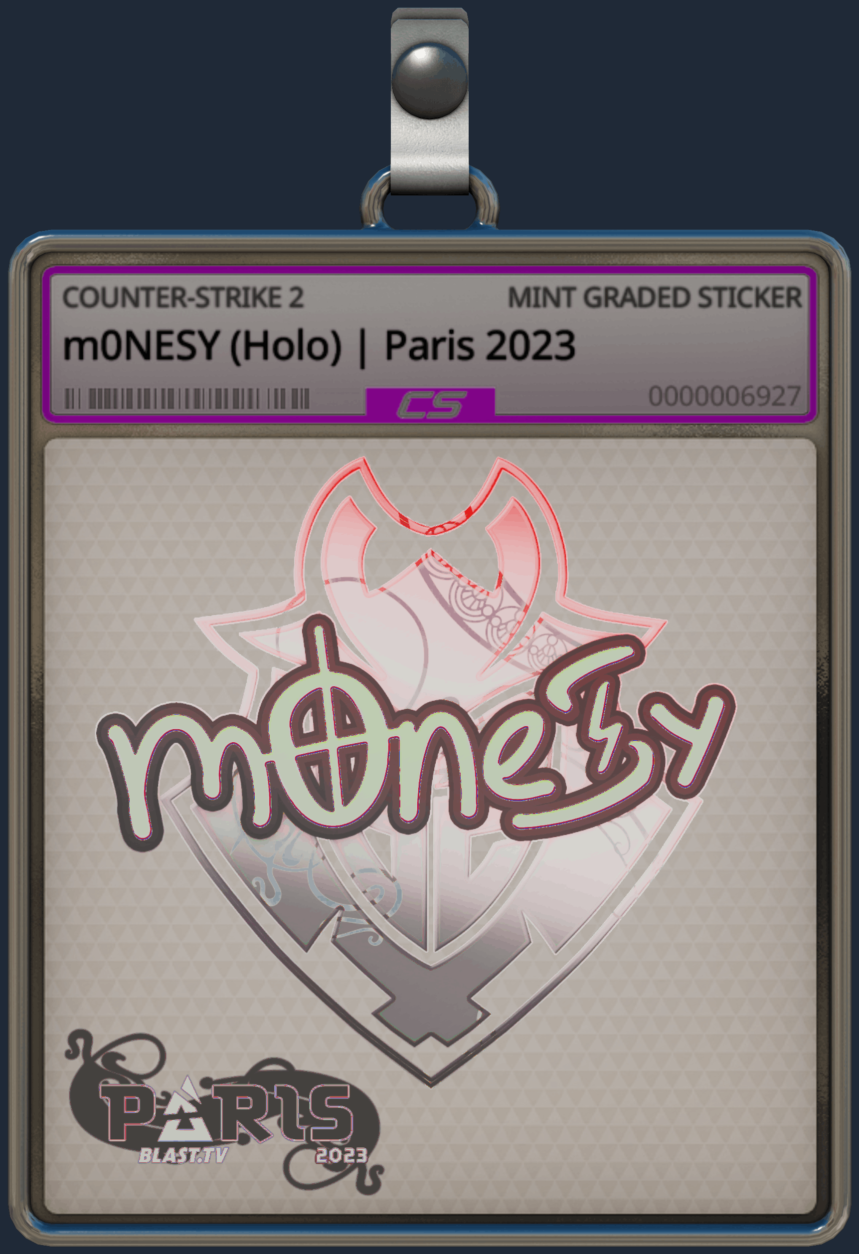 Sticker | m0NESY (Holo) | Paris 2023 Image