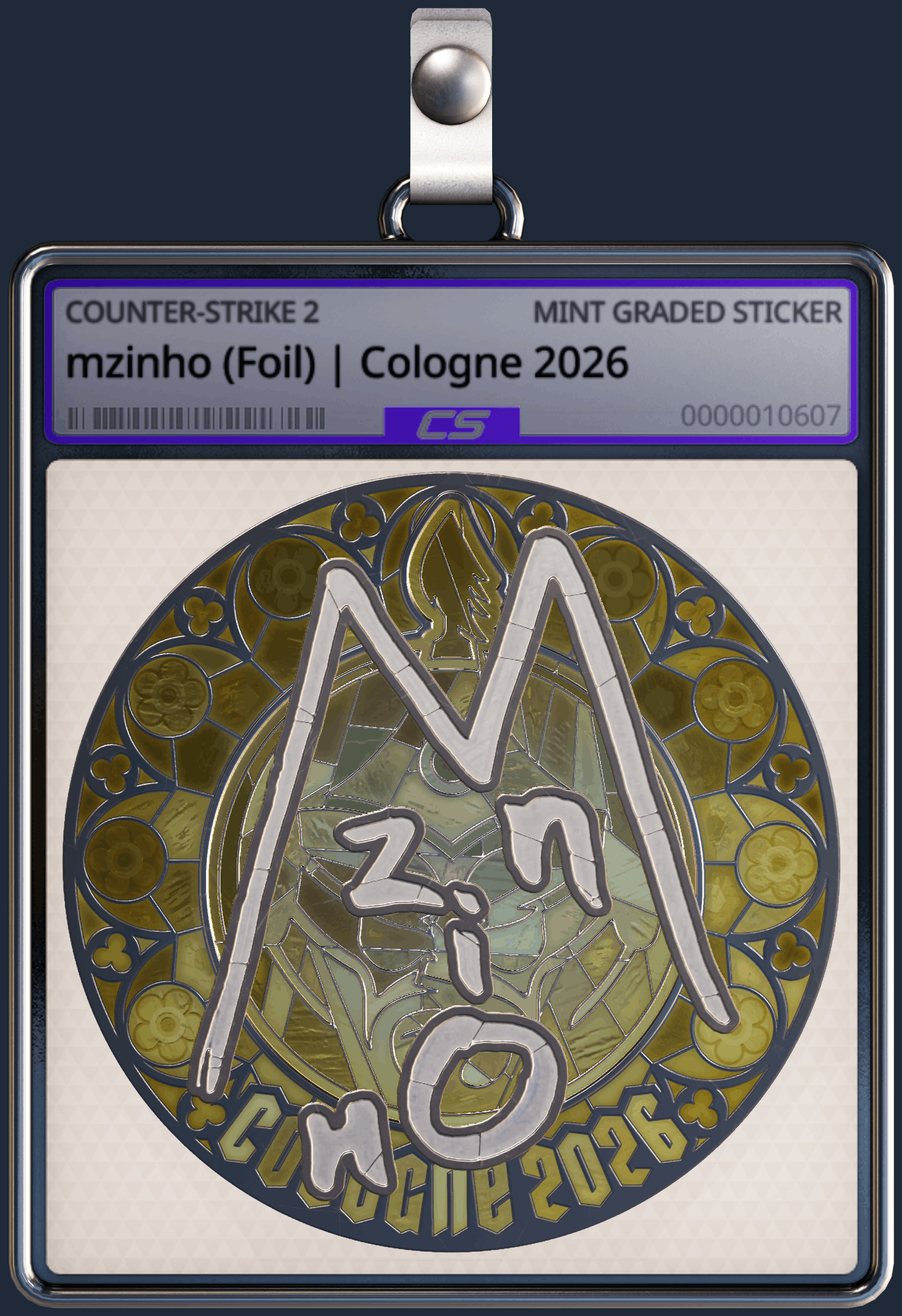 Sticker | mzinho (Foil) | Cologne 2026 Image