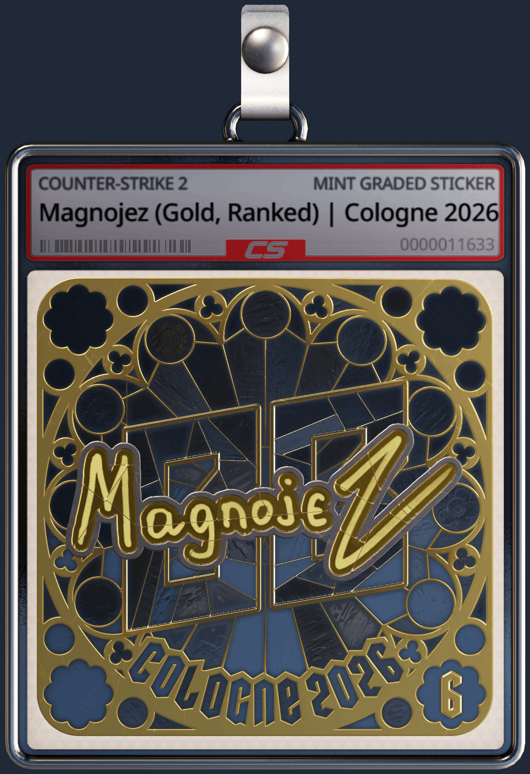 Sticker | Magnojez (Gold, Ranked) | Cologne 2026 Image