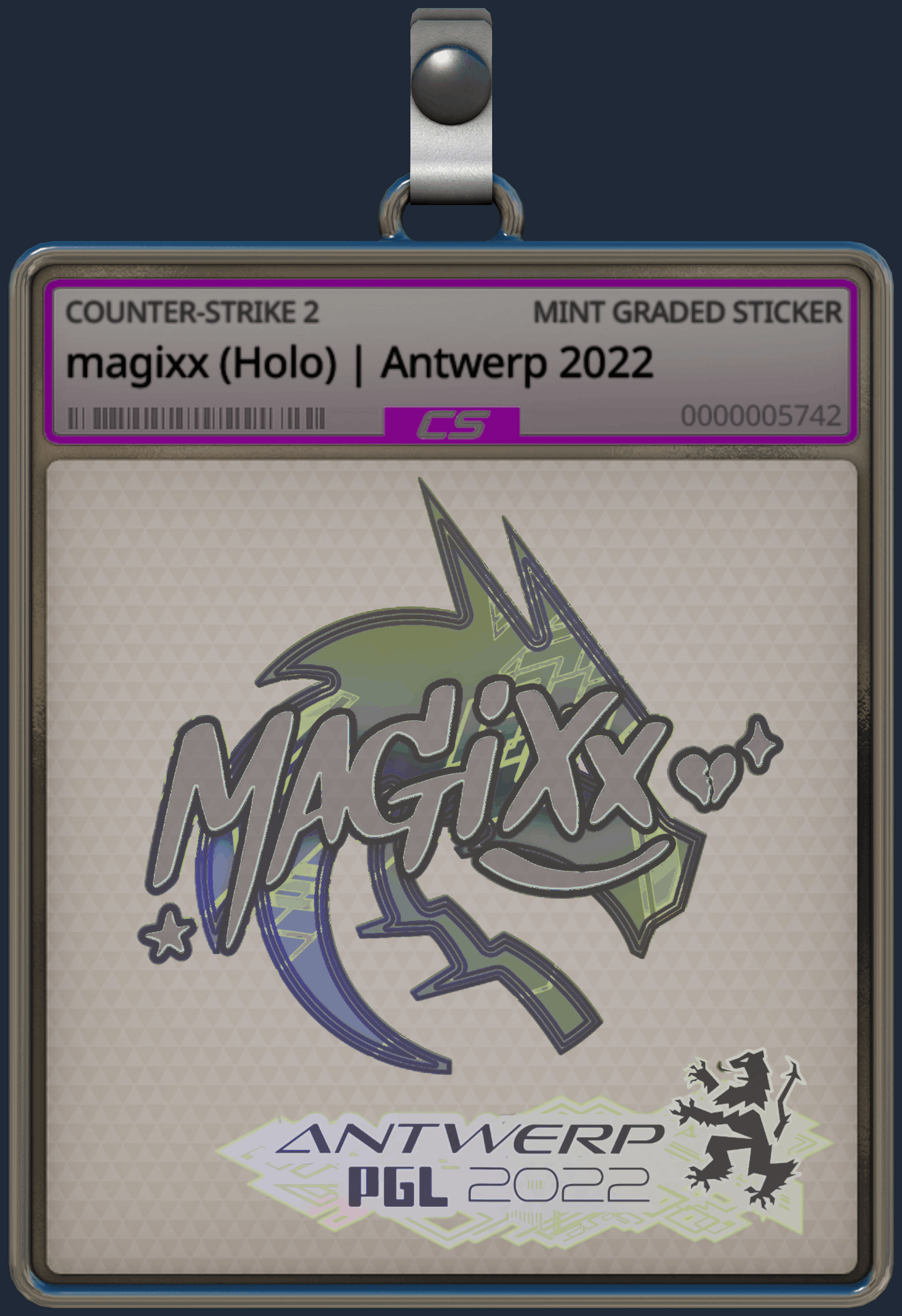 Sticker | magixx (Holo) | Antwerp 2022 Image