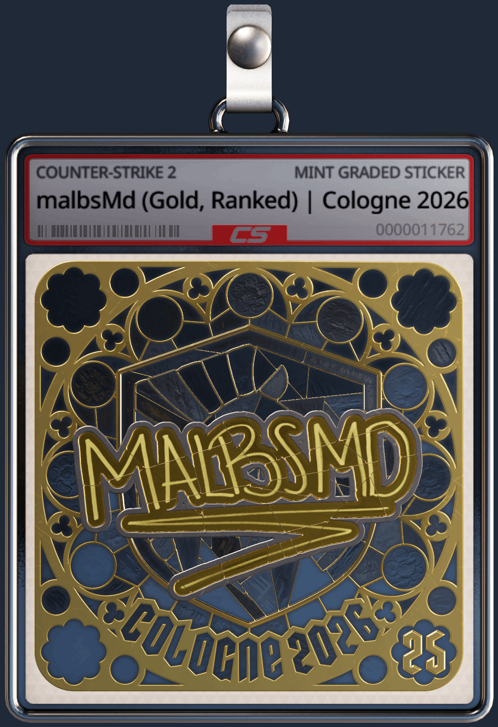 Sticker | malbsMd (Gold, Ranked) | Cologne 2026 Image