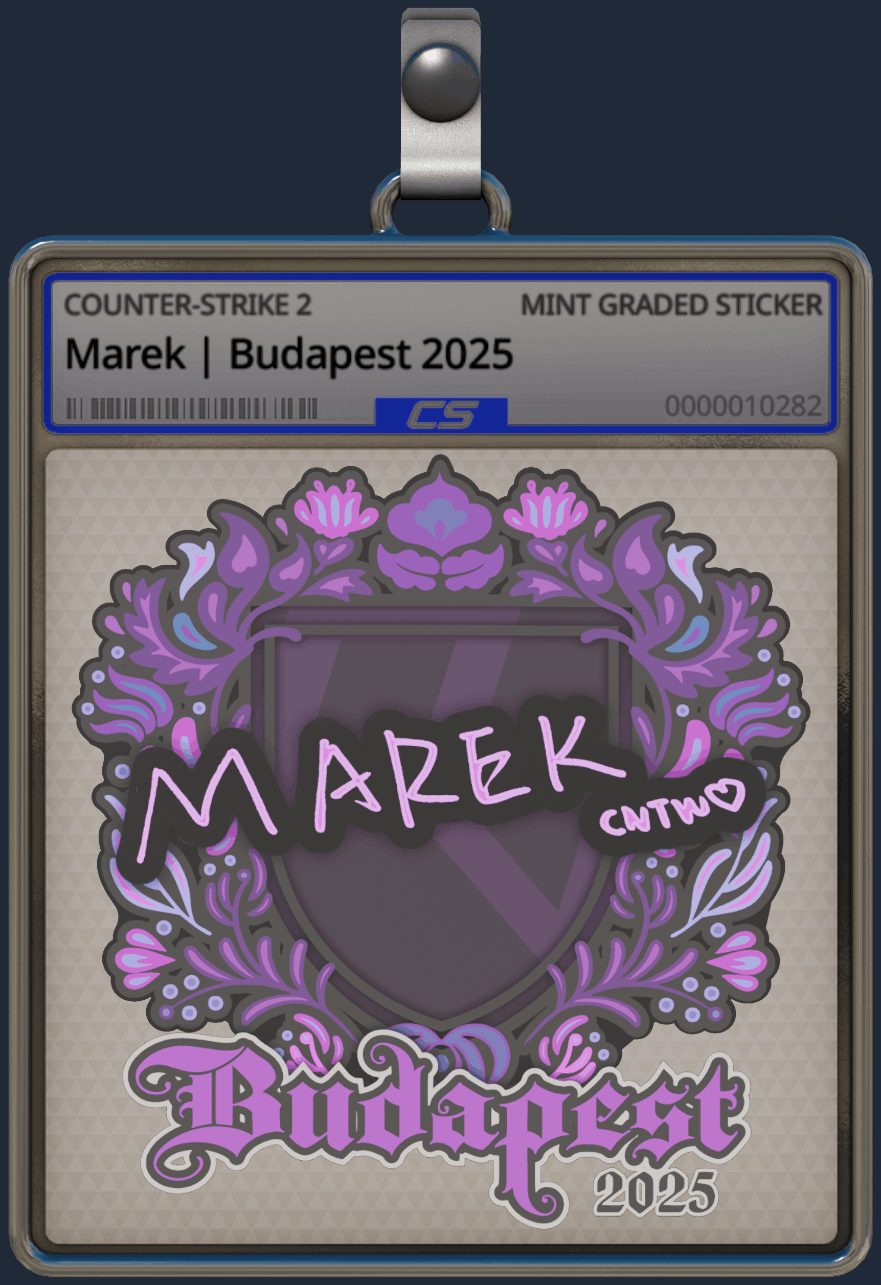 Sticker | Marek | Budapest 2025 Image