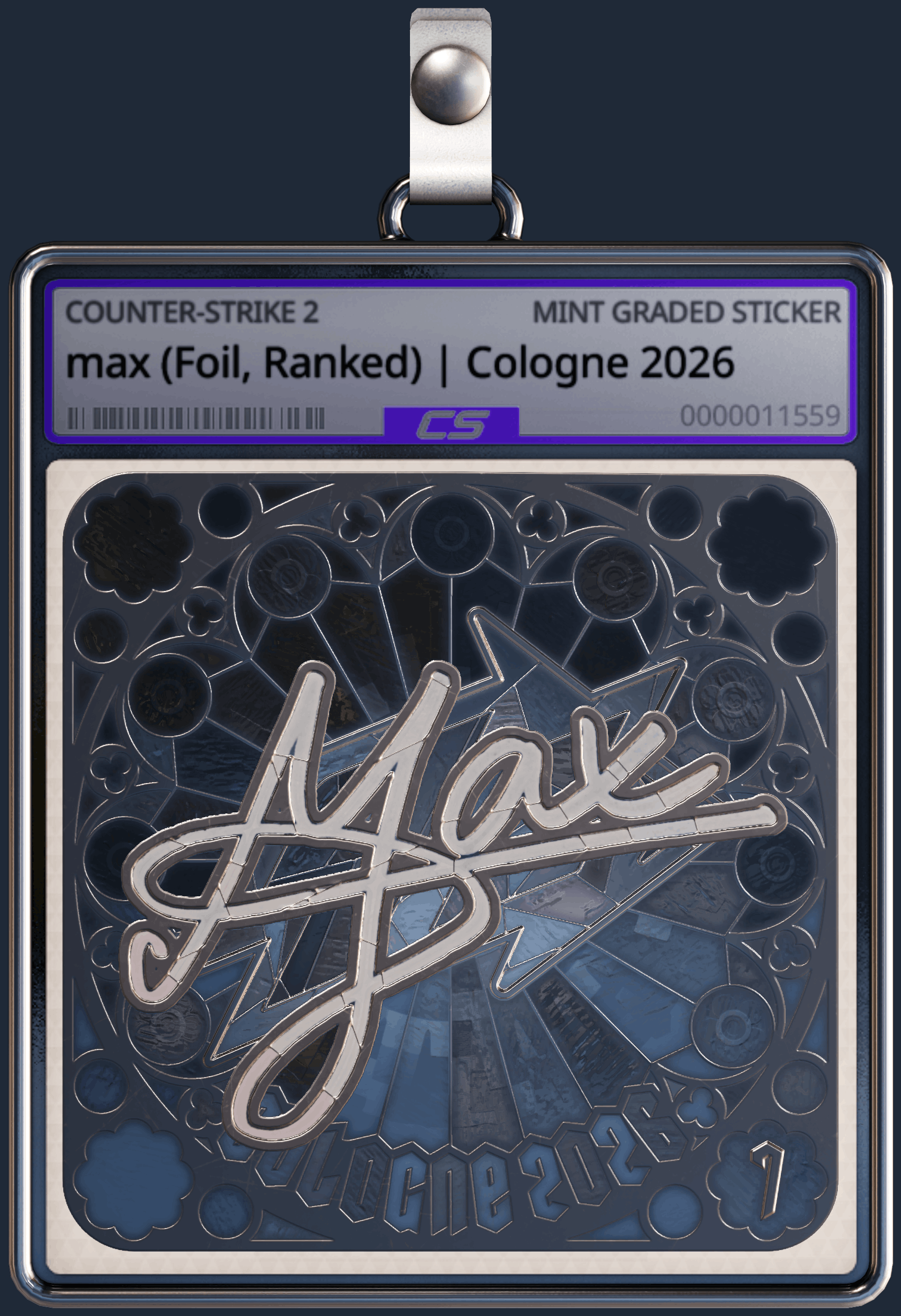 Sticker | max (Foil, Ranked) | Cologne 2026 Image