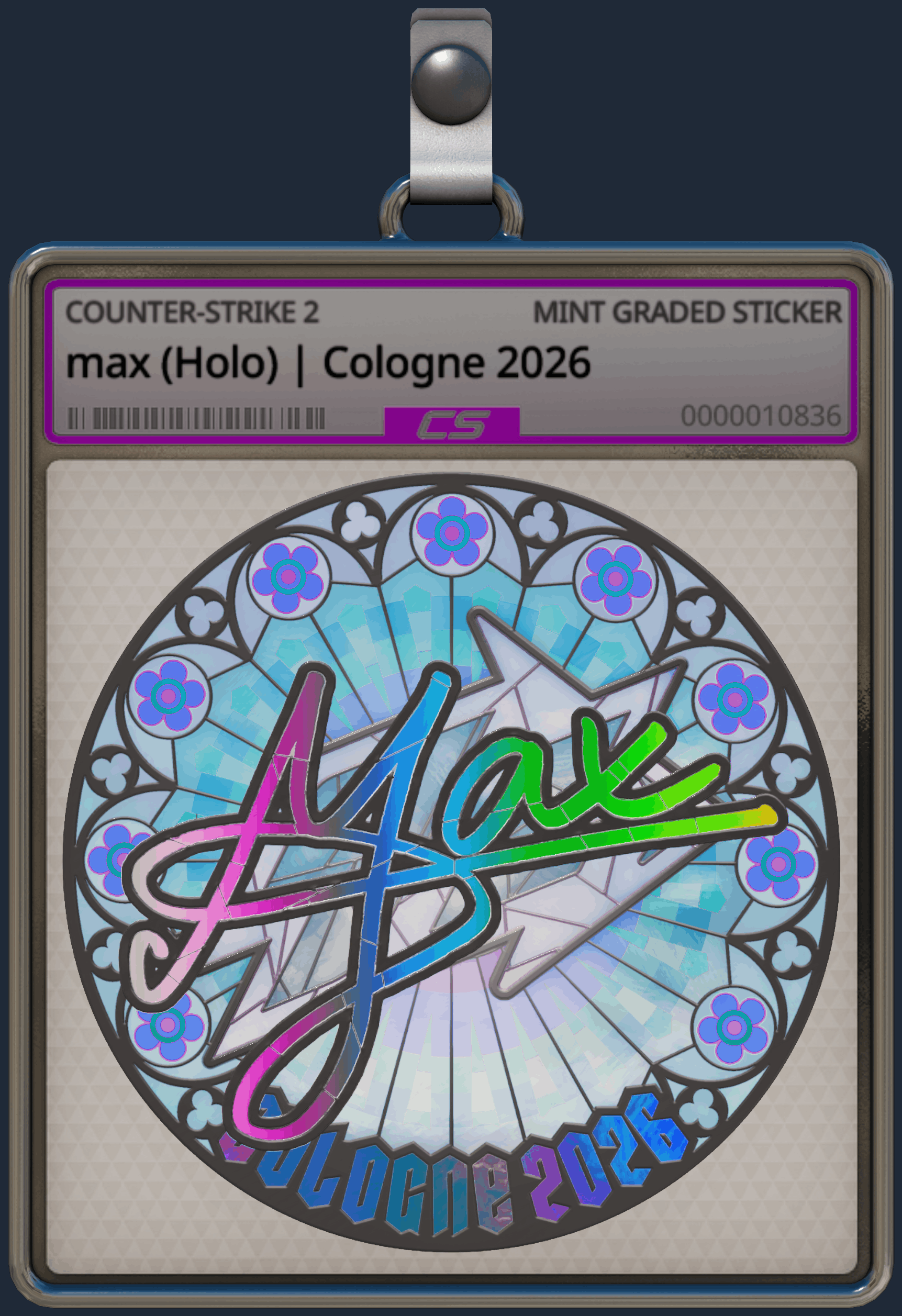 Sticker | max (Holo) | Cologne 2026 Image