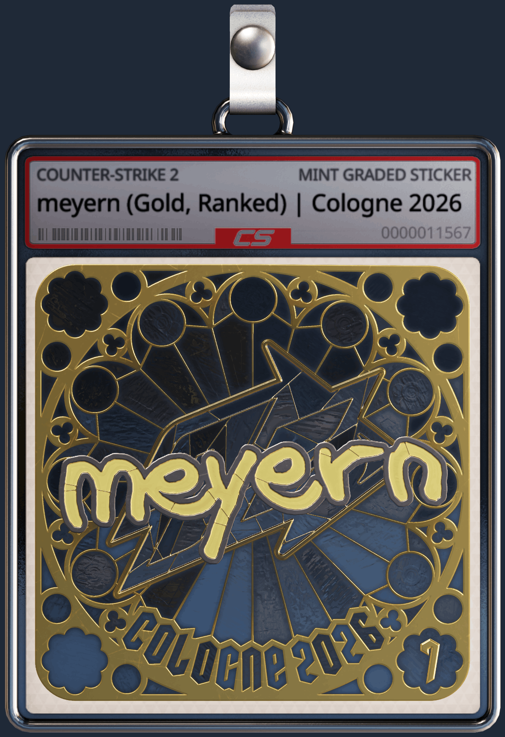 Sticker | meyern (Gold, Ranked) | Cologne 2026 Image