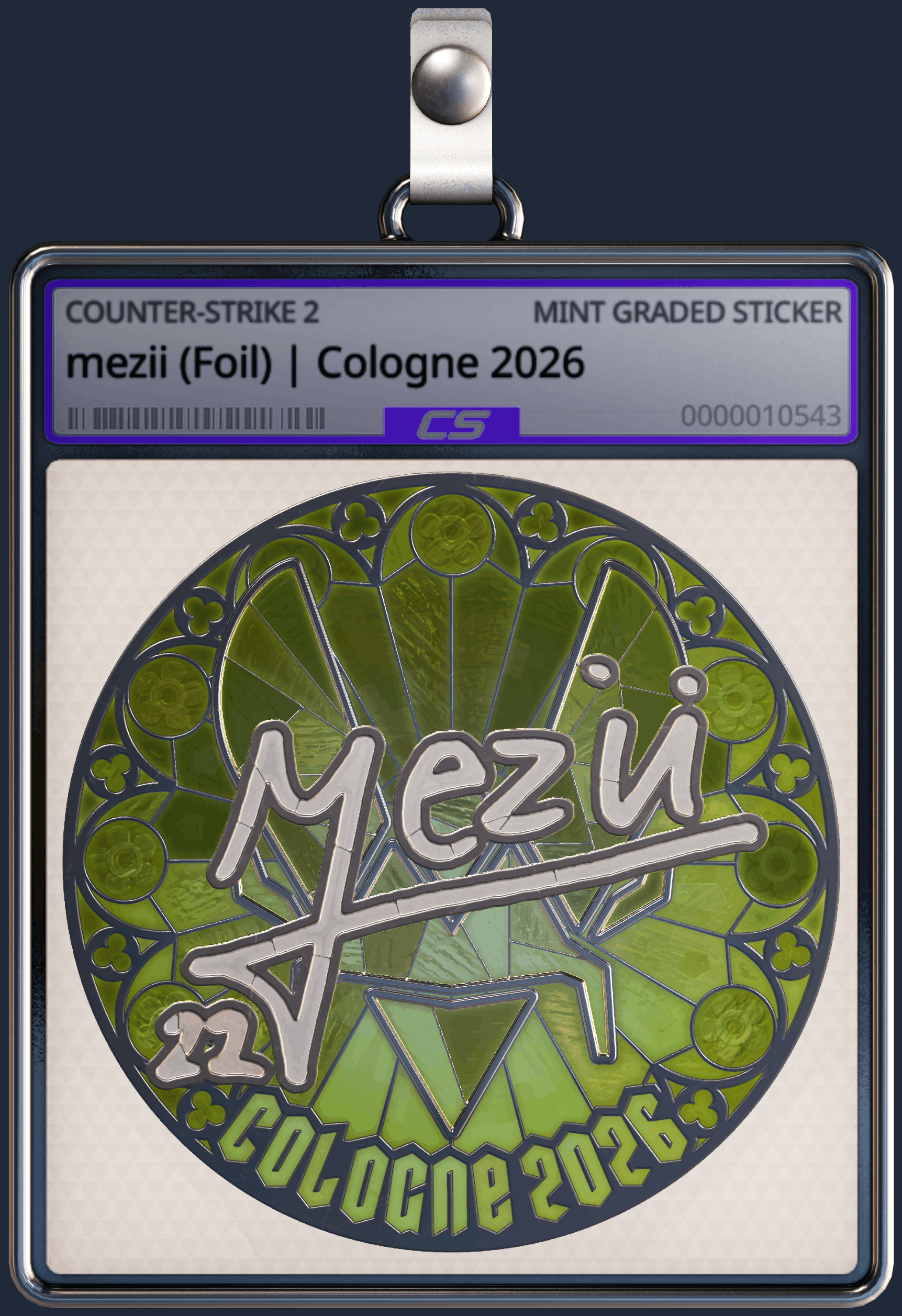 Sticker | mezii (Foil) | Cologne 2026 Image