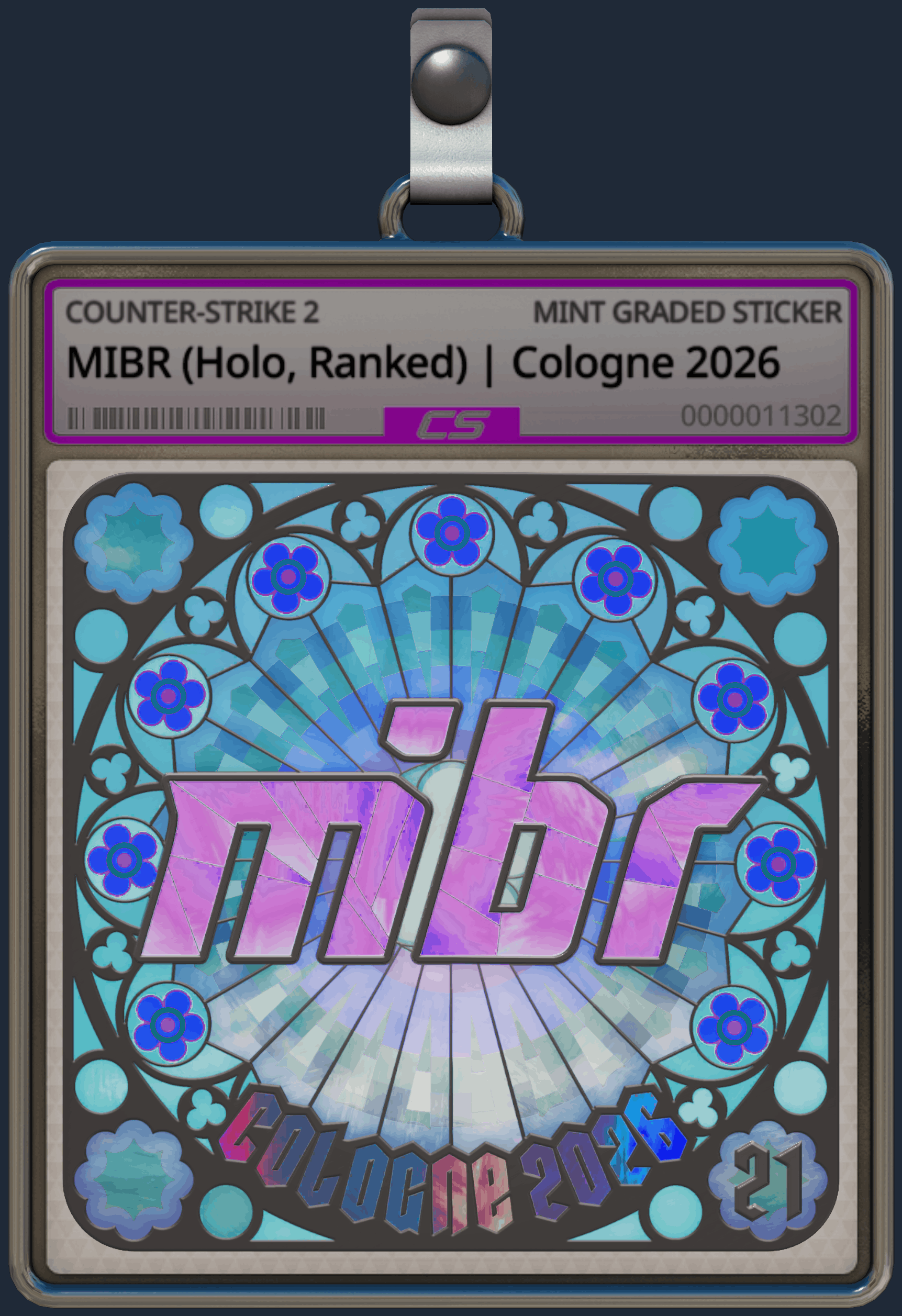 Sticker | MIBR (Holo, Ranked) | Cologne 2026 Image