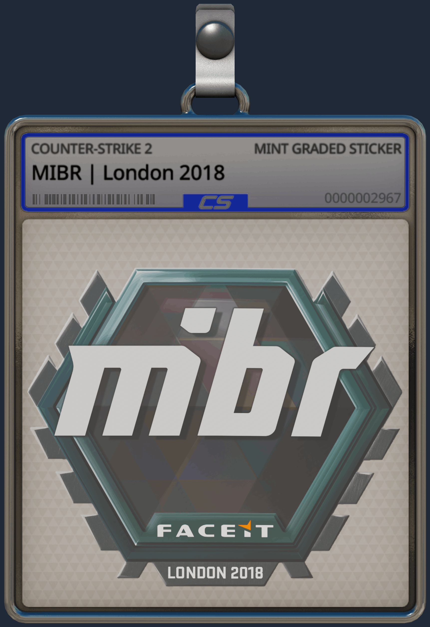 Sticker | MIBR | London 2018 Image
