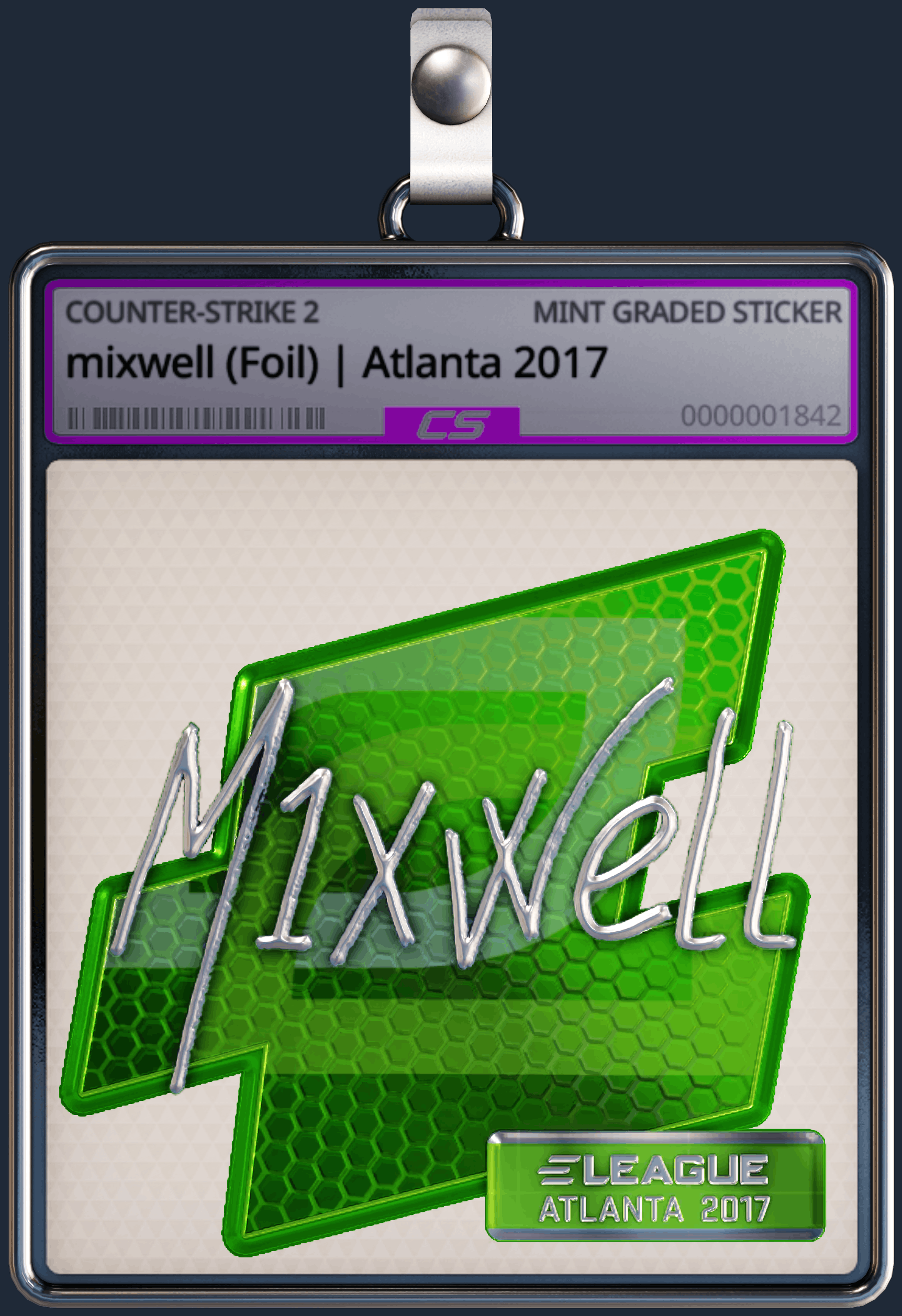 Sticker | mixwell (Foil) | Atlanta 2017 Image
