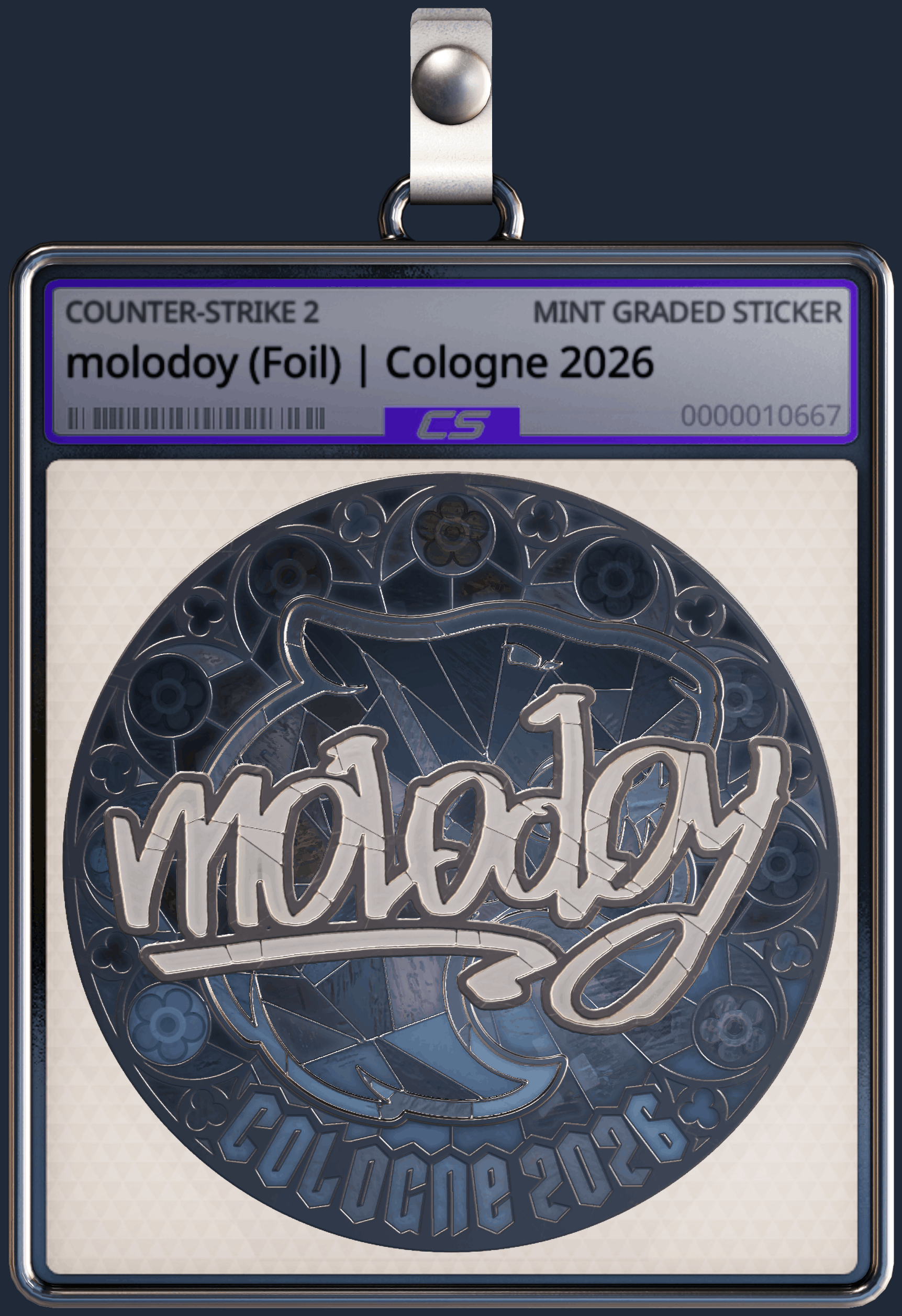 Sticker | molodoy (Foil) | Cologne 2026 Image