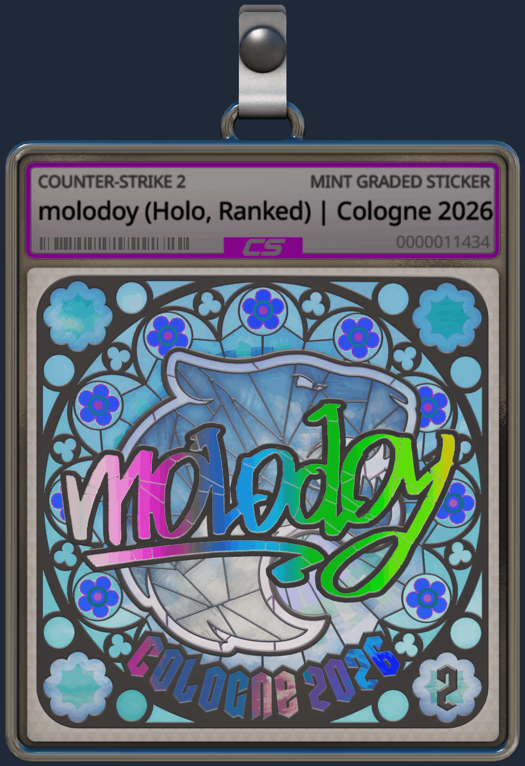 Sticker | molodoy (Holo, Ranked) | Cologne 2026 Image