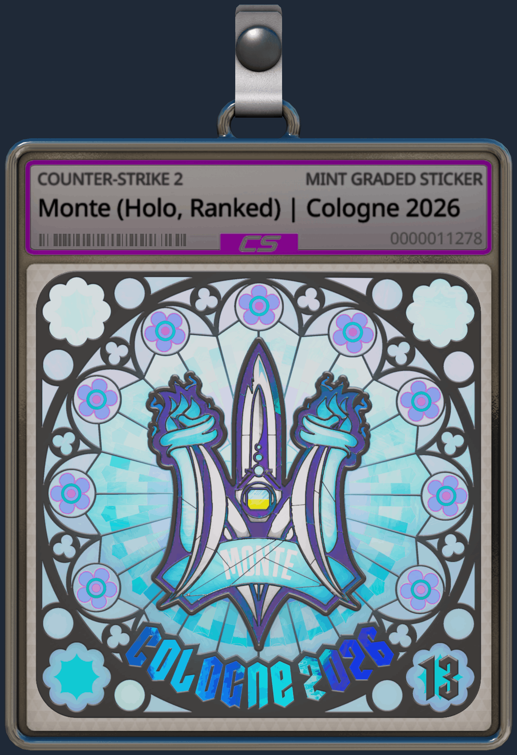 Sticker | Monte (Holo, Ranked) | Cologne 2026 Image