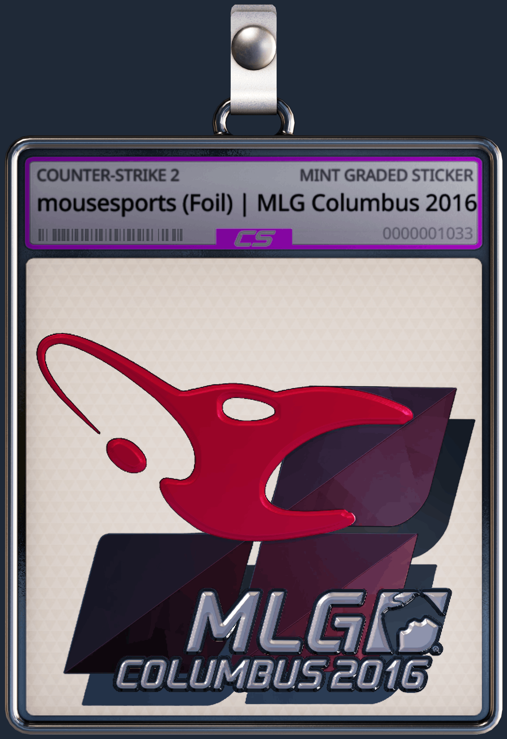Sticker | mousesports (Foil) | MLG Columbus 2016 Image