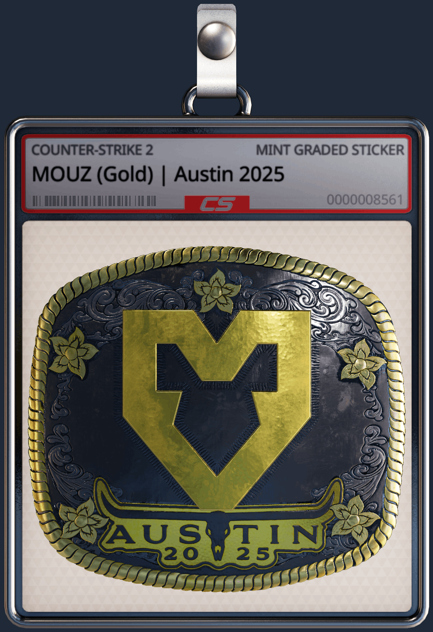 Sticker | MOUZ (Gold) | Austin 2025 Image