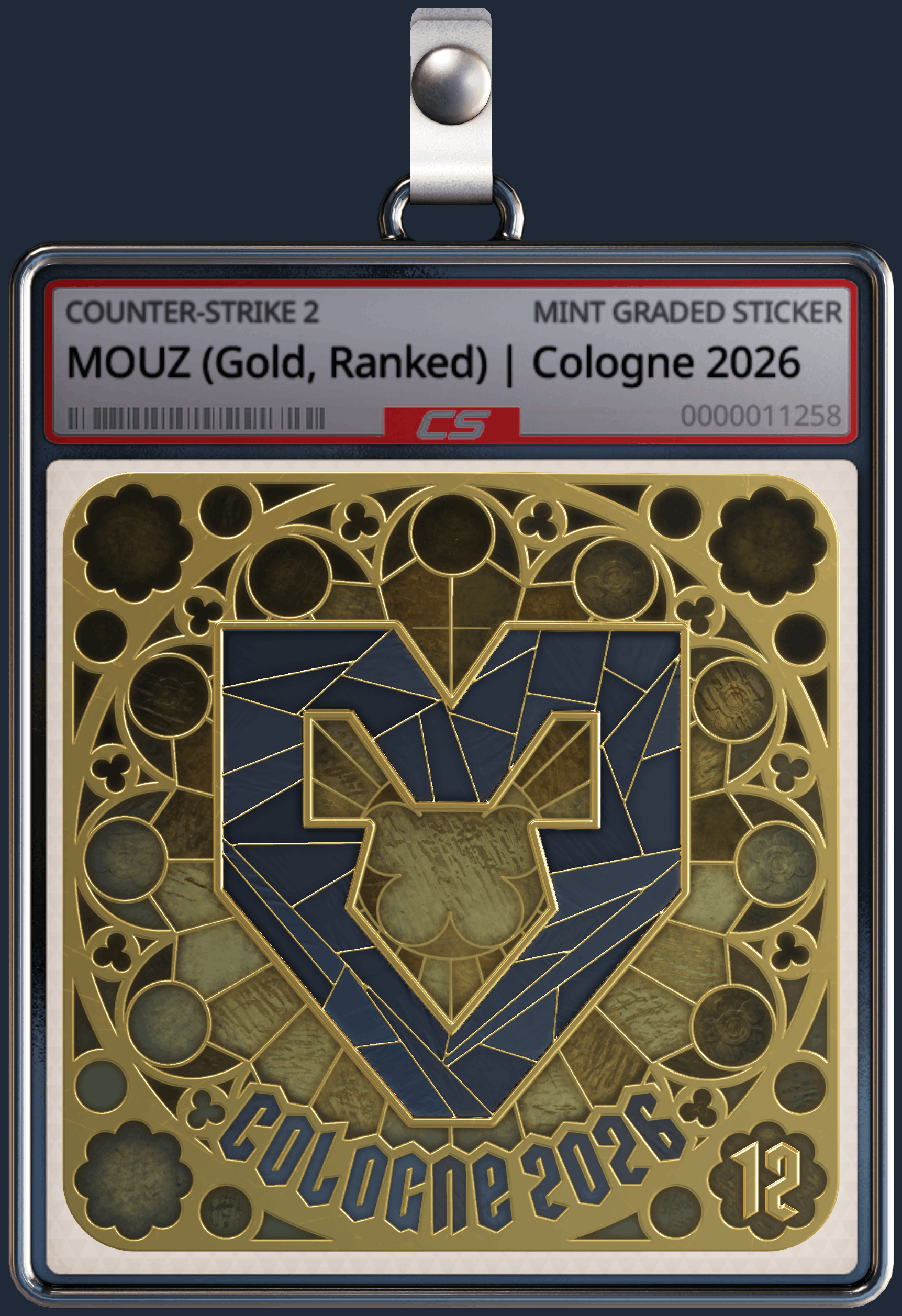 Sticker | MOUZ (Gold, Ranked) | Cologne 2026 Image