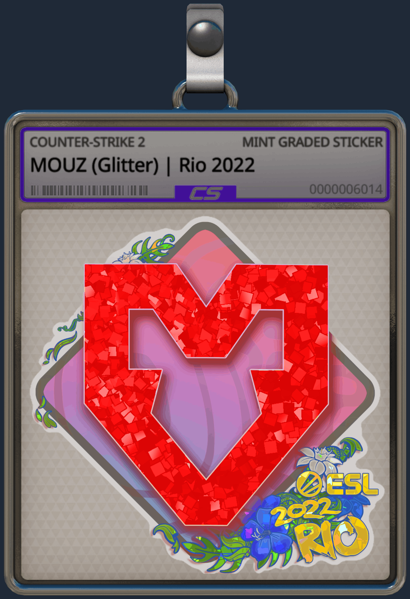 Sticker | MOUZ (Glitter) | Rio 2022 Image