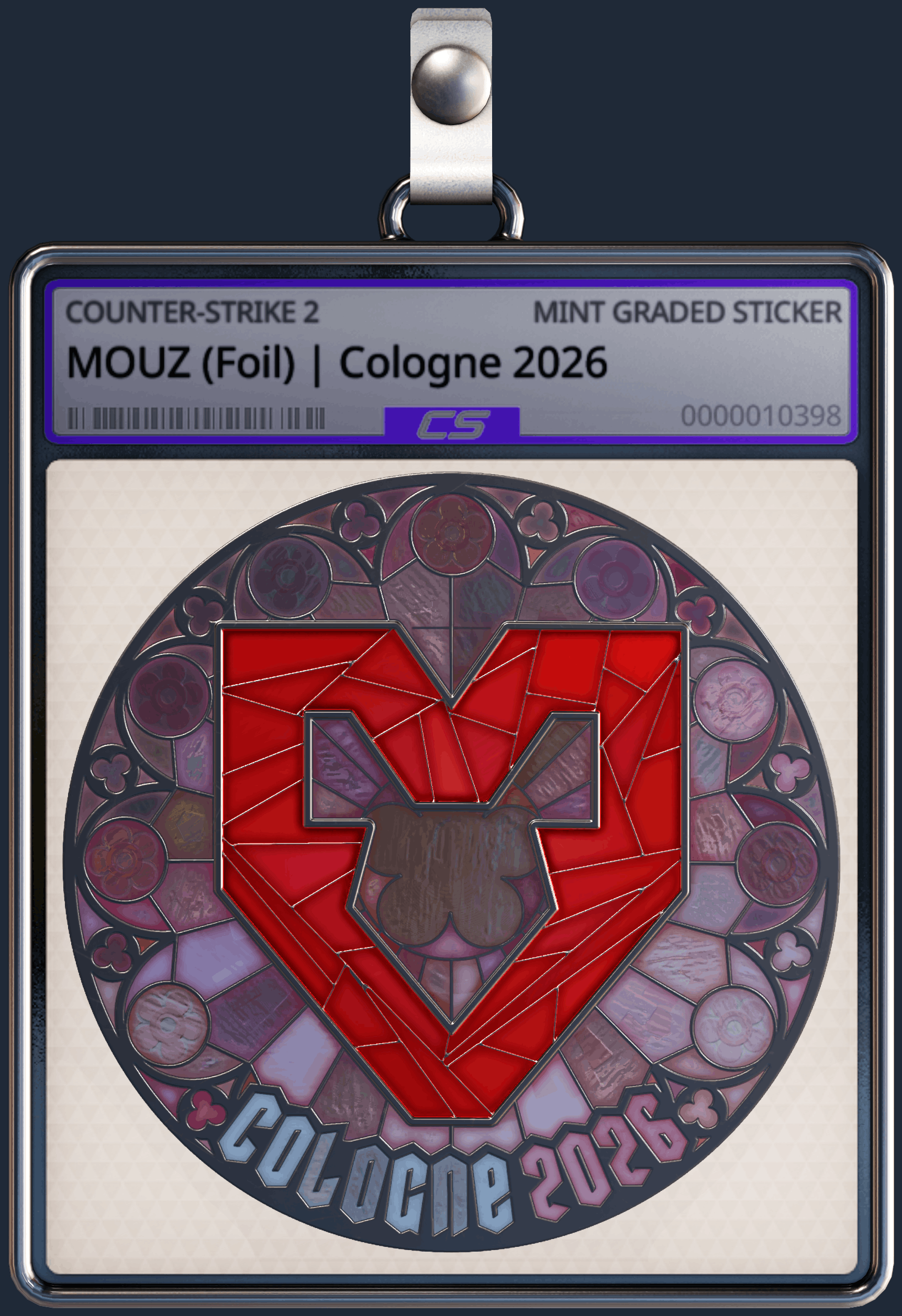 Sticker | MOUZ (Foil) | Cologne 2026 Image