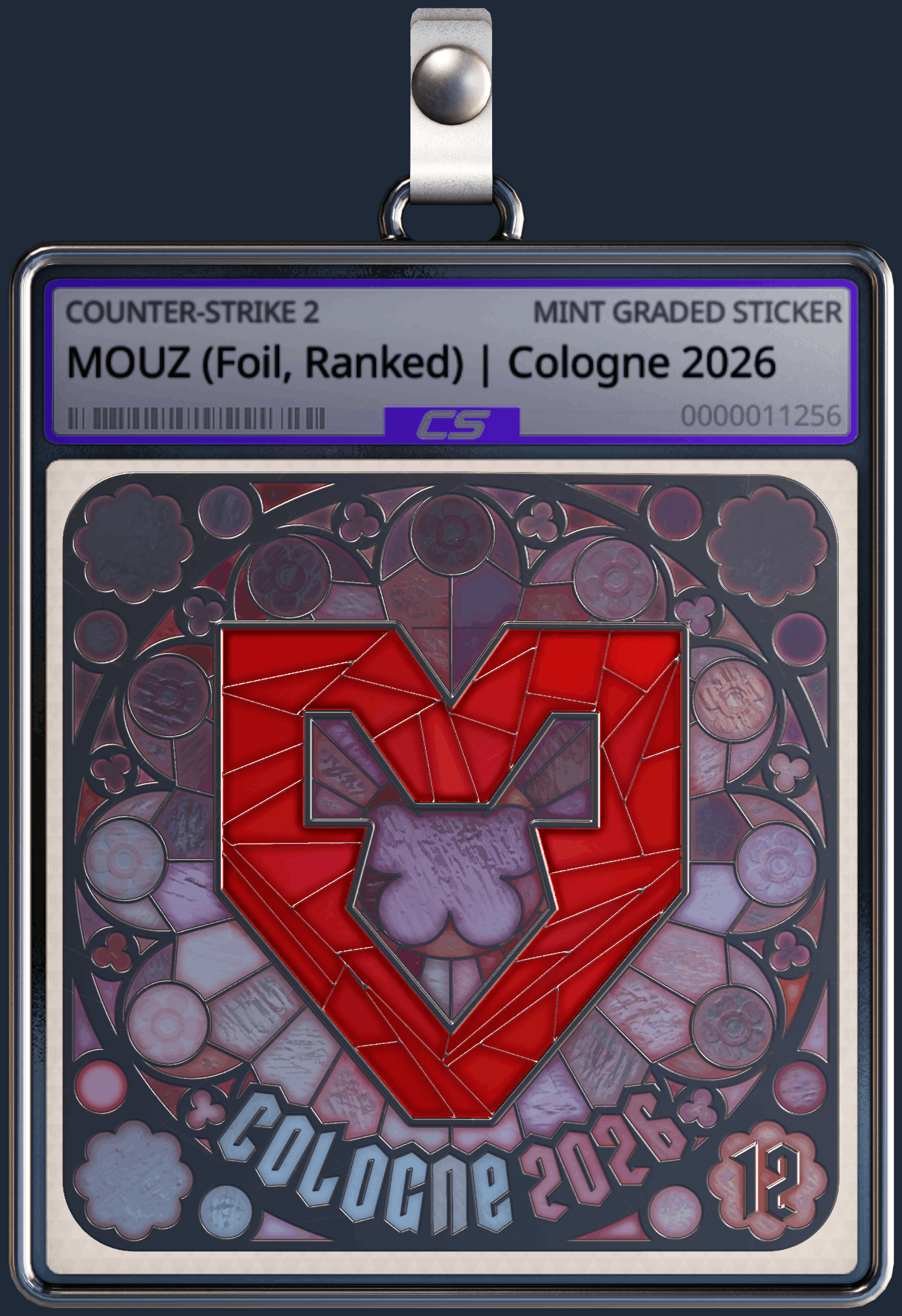 Sticker | MOUZ (Foil, Ranked) | Cologne 2026 Image