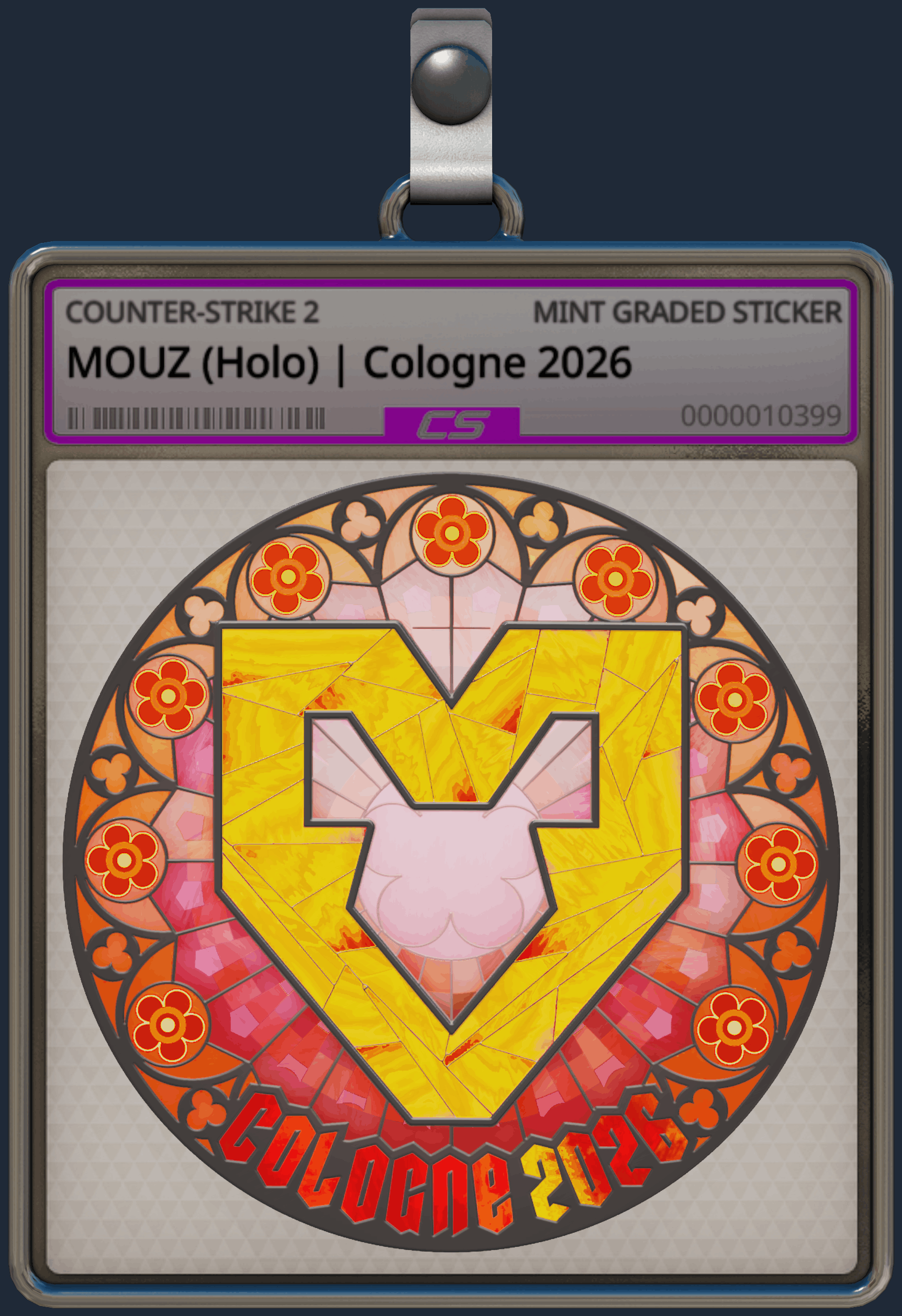 Sticker | MOUZ (Holo) | Cologne 2026 Image