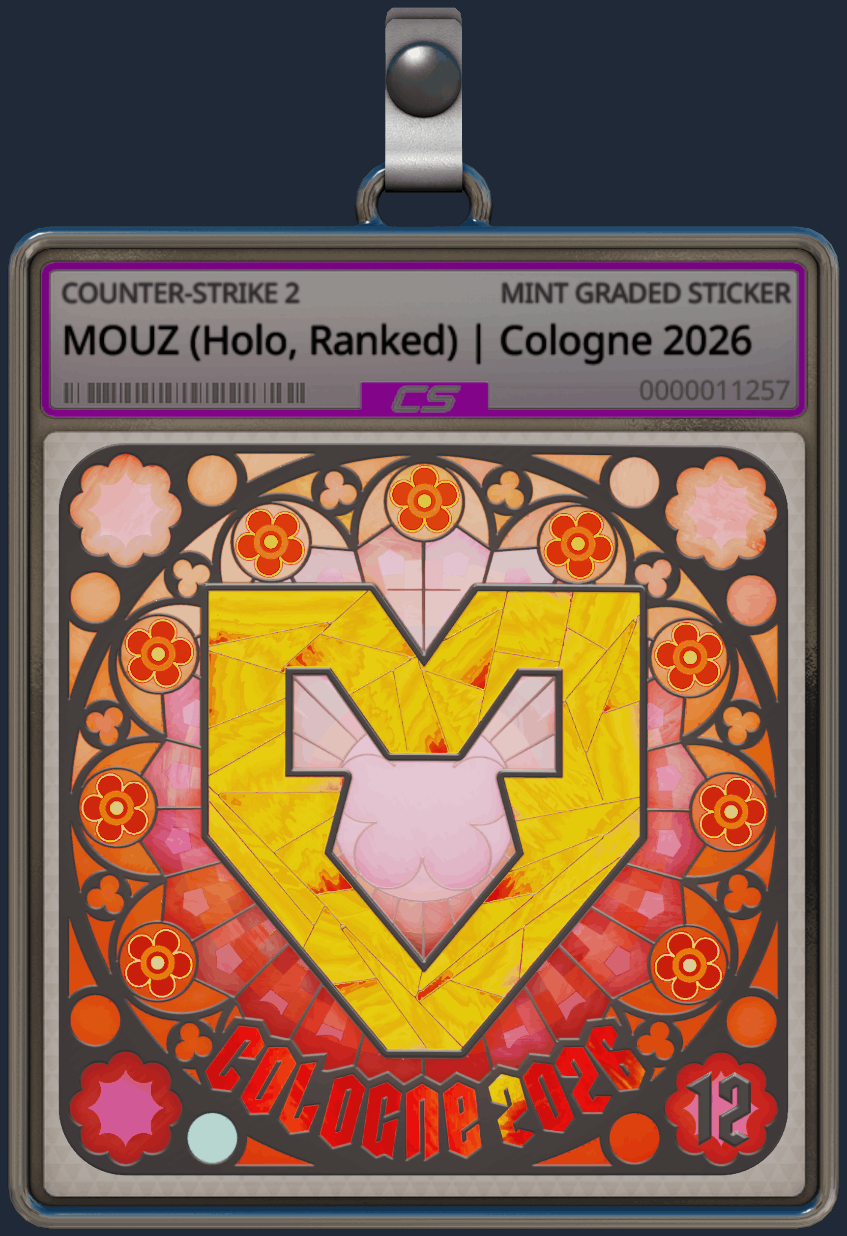 Sticker | MOUZ (Holo, Ranked) | Cologne 2026 Image