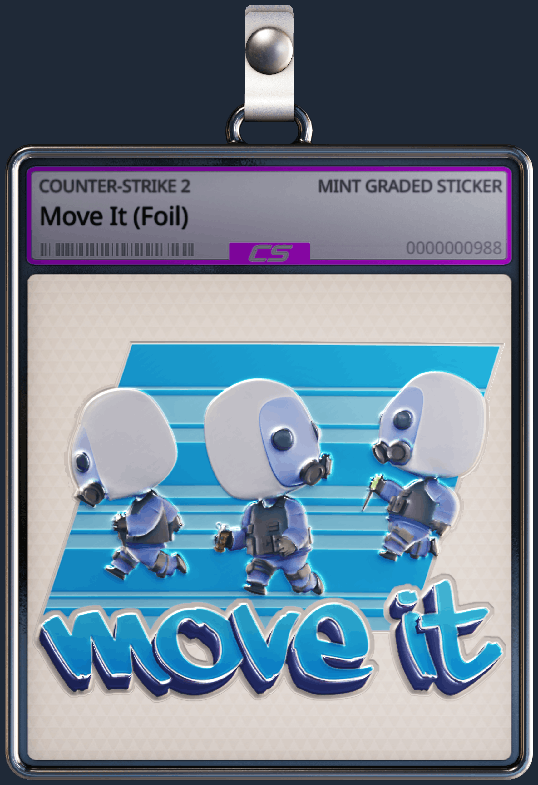 Sticker | Move It (Foil) Image
