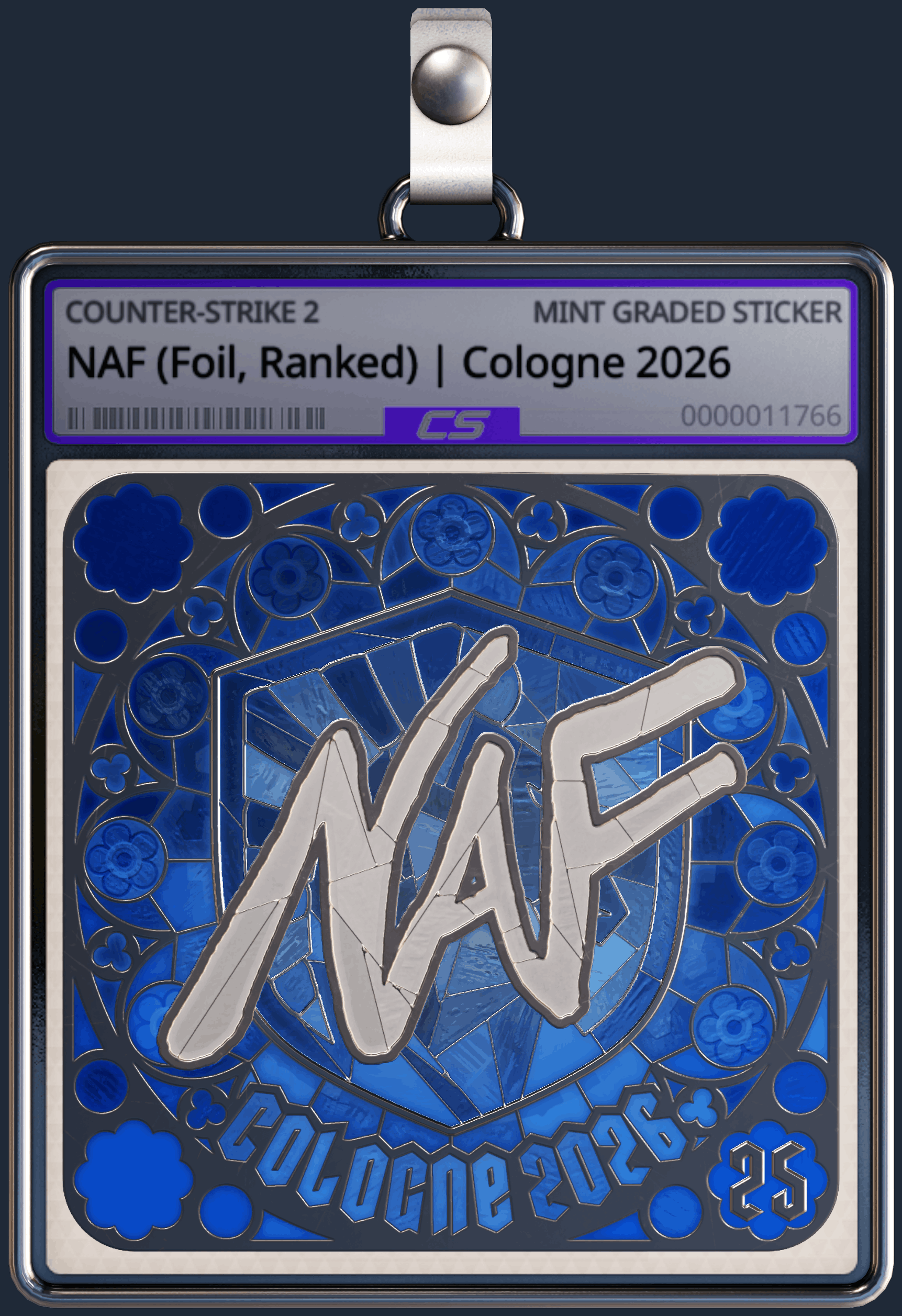 Sticker | NAF (Foil, Ranked) | Cologne 2026 Image