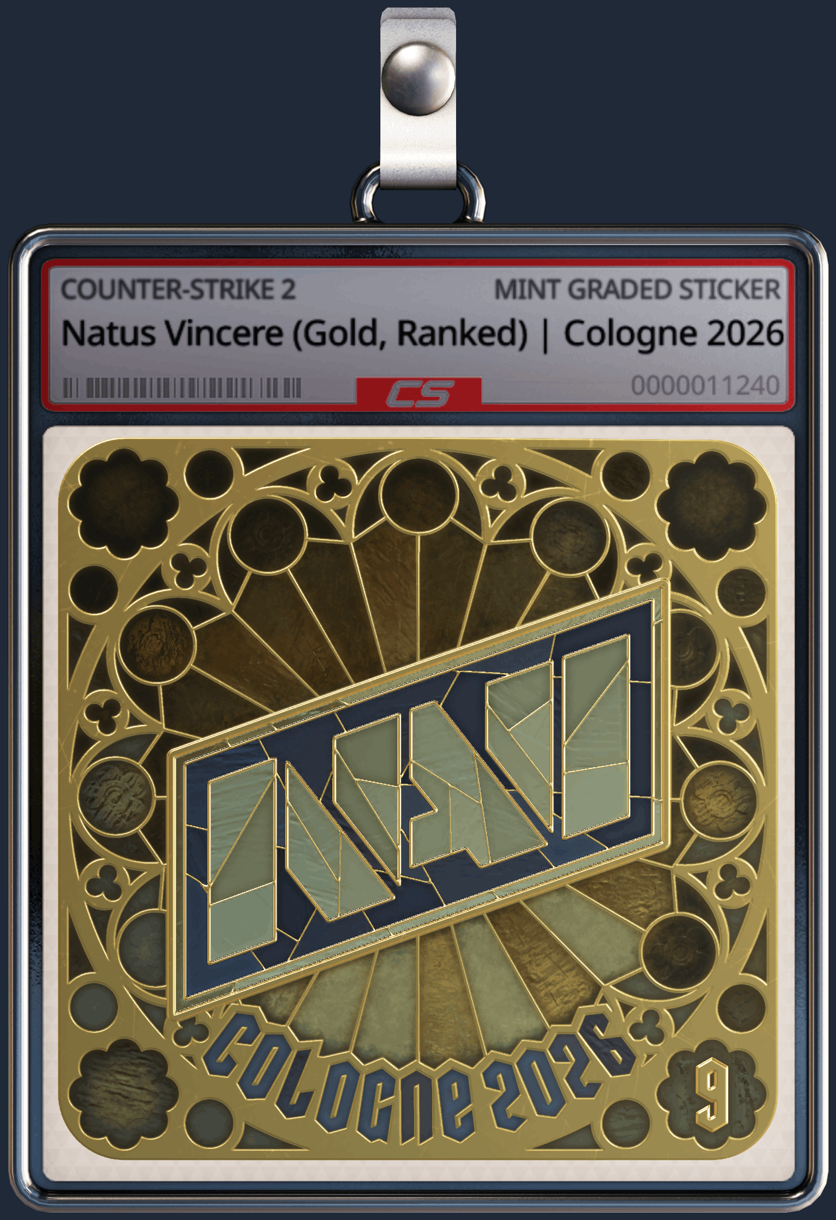 Sticker | Natus Vincere (Gold, Ranked) | Cologne 2026 Image