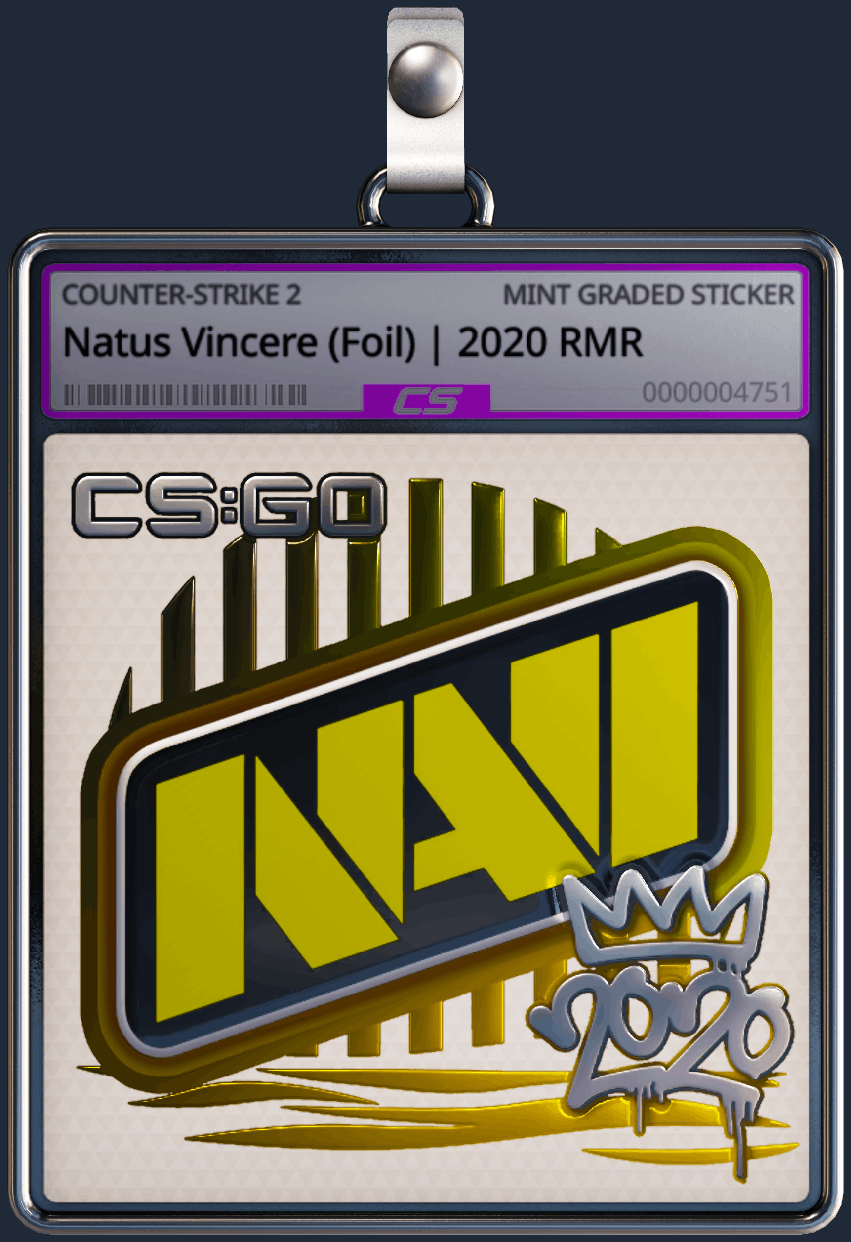 Sticker | Natus Vincere (Foil) | 2020 RMR Image