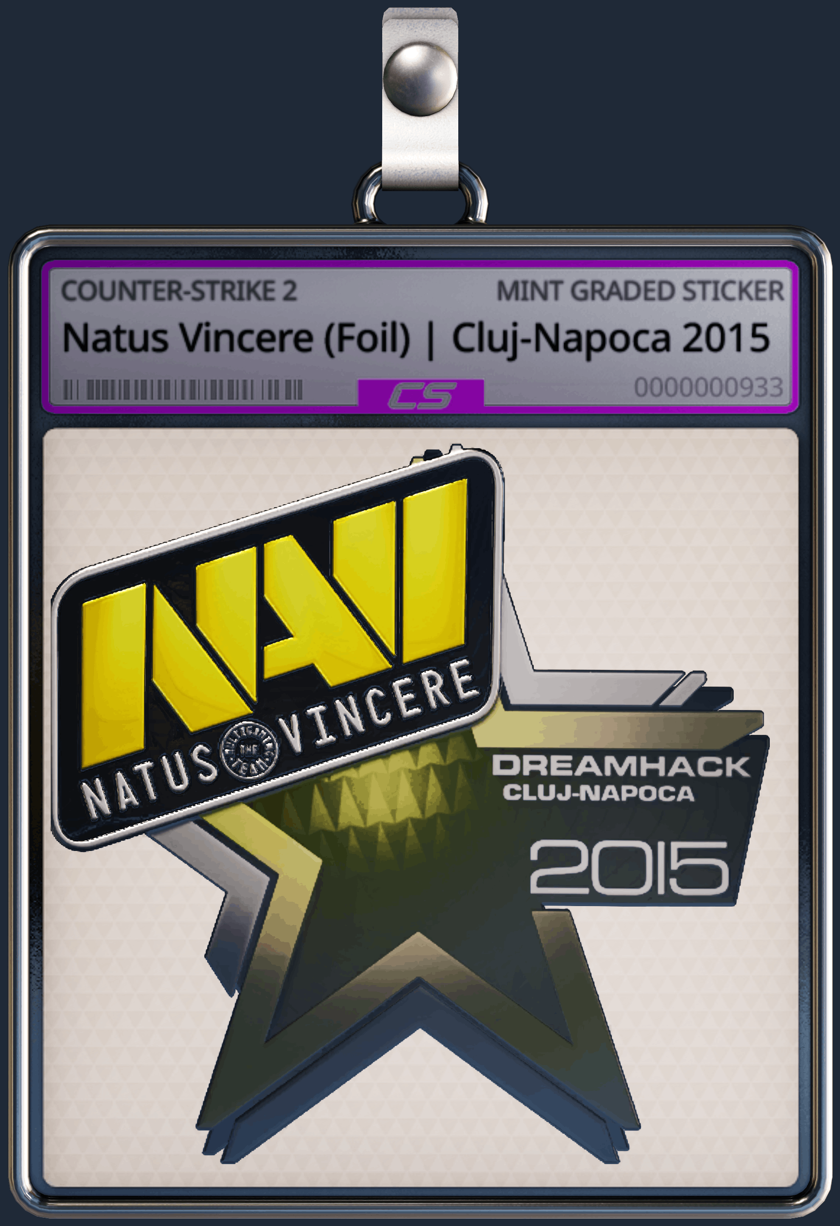 Sticker | Natus Vincere (Foil) | Cluj-Napoca 2015 Image