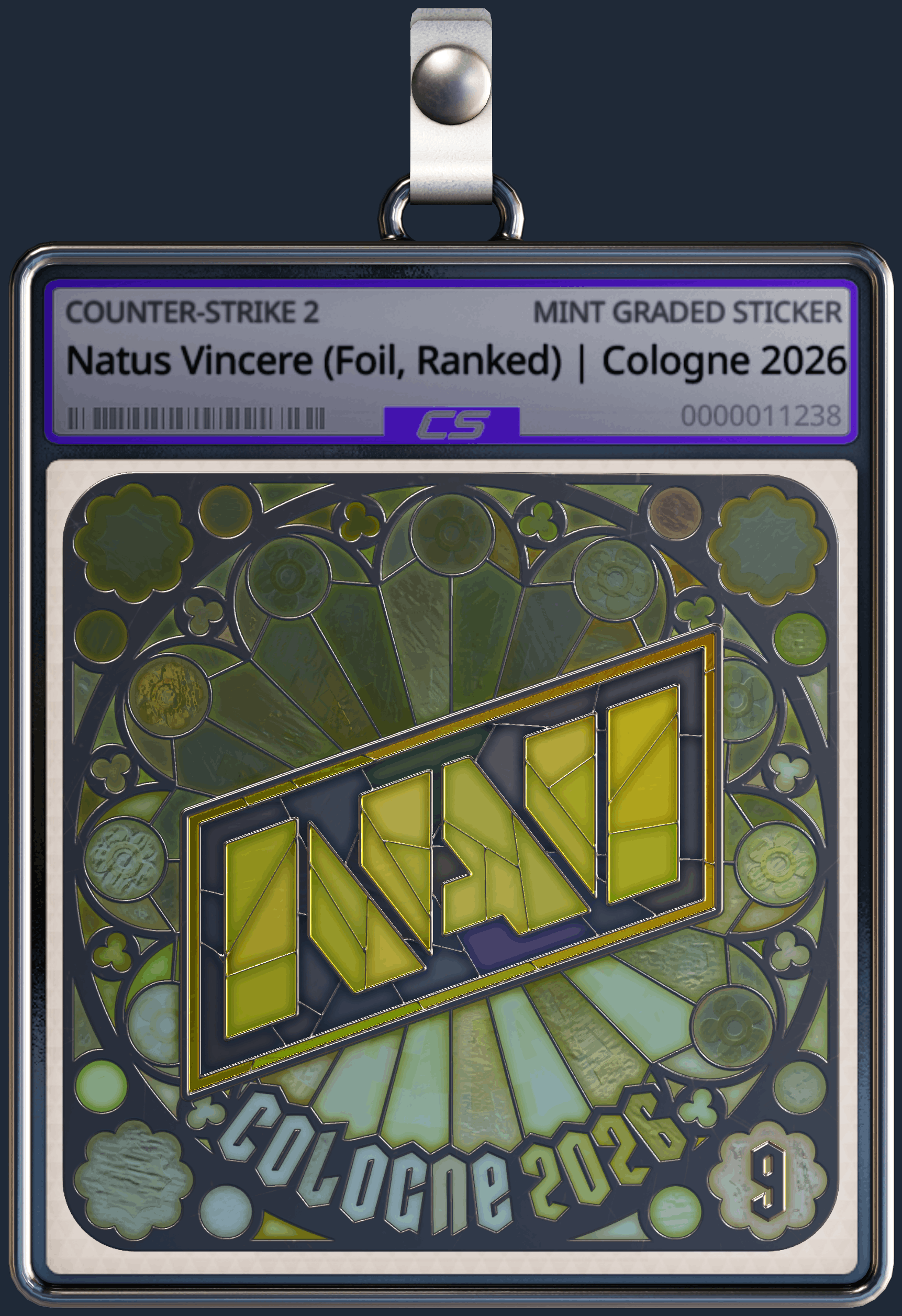 Sticker | Natus Vincere (Foil, Ranked) | Cologne 2026 Image