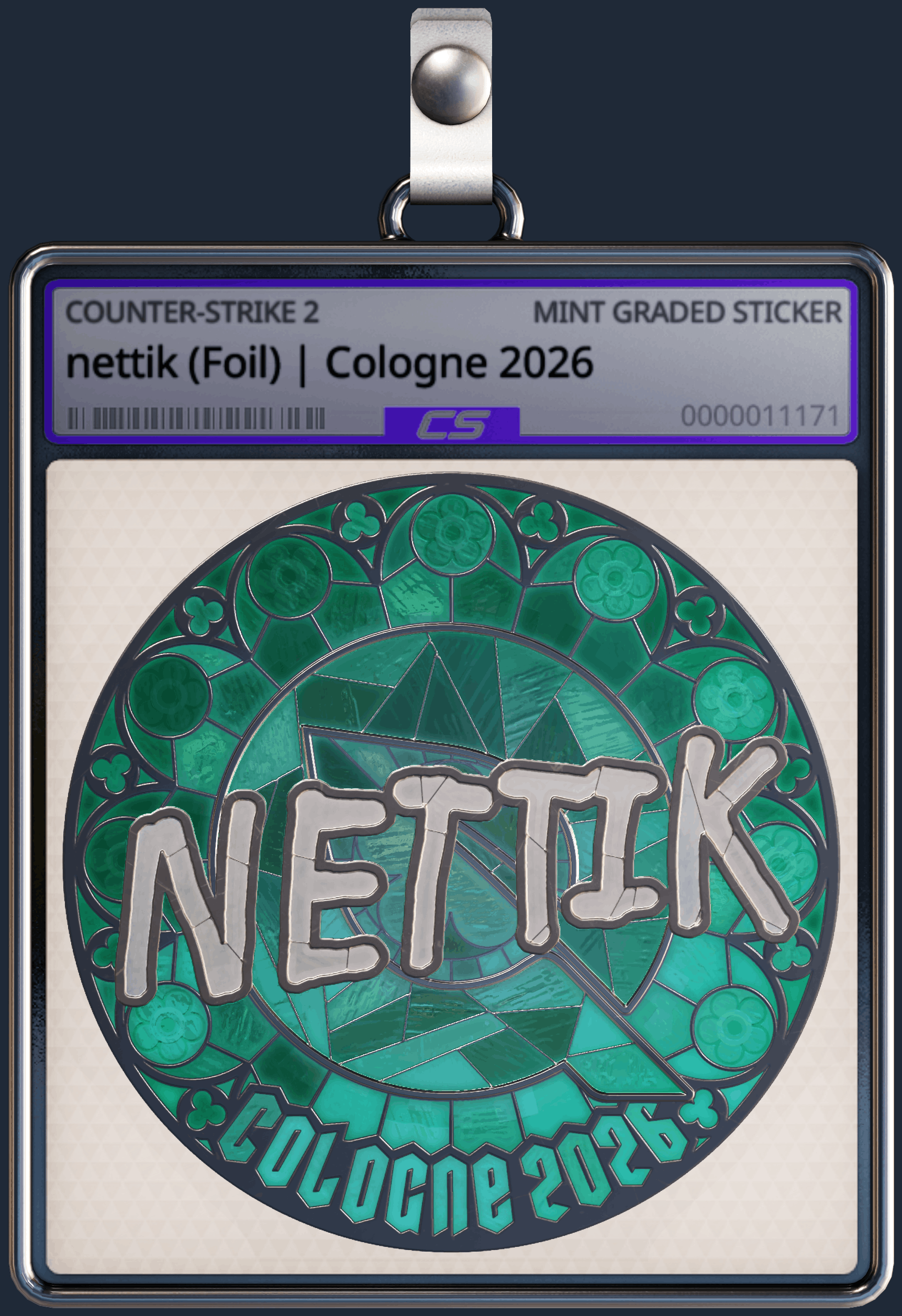 Sticker | nettik (Foil) | Cologne 2026 Image