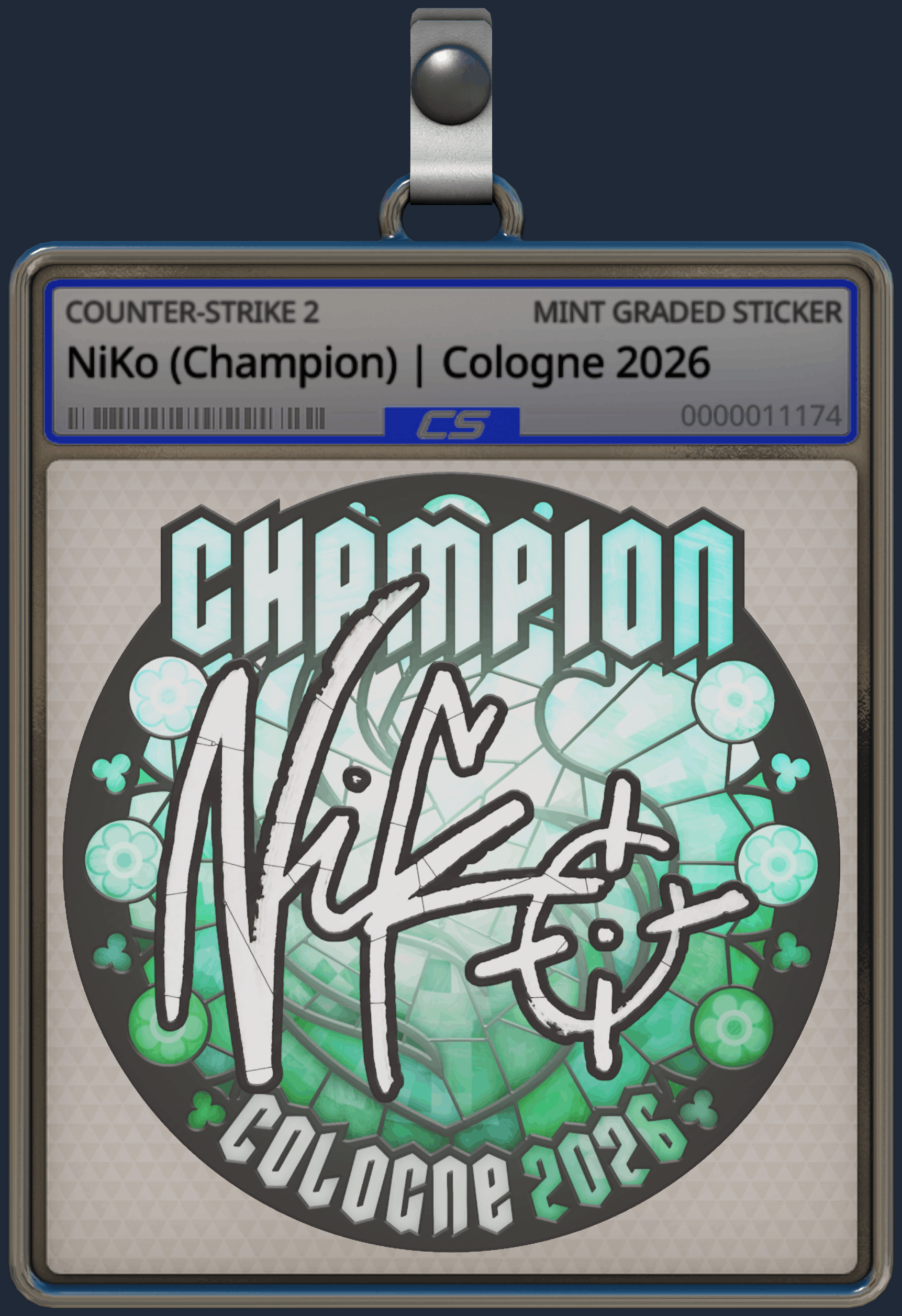 Sticker | NiKo (Champion) | Cologne 2026 Image